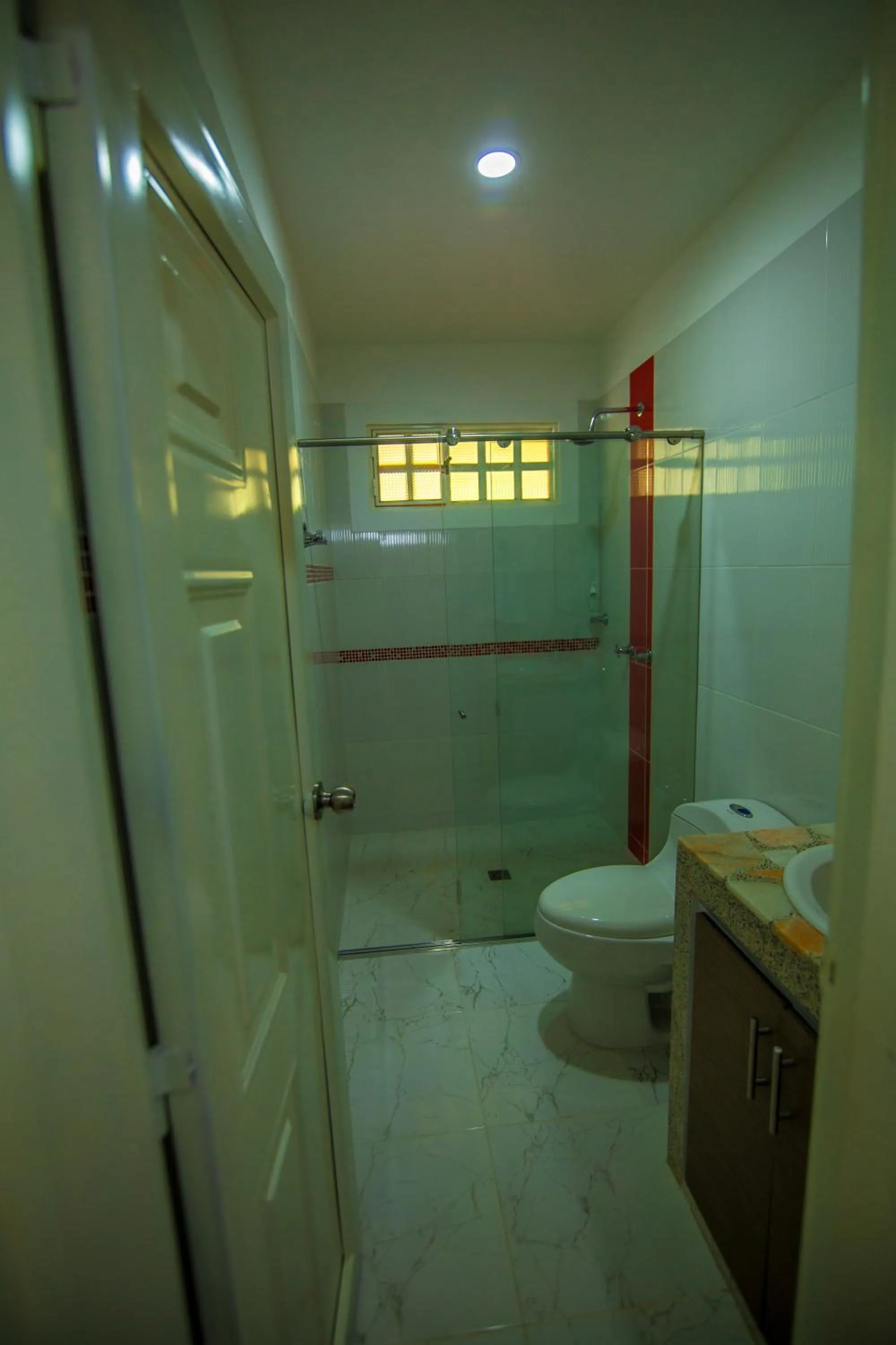 Shower in Hotel Hacienda San Isidro