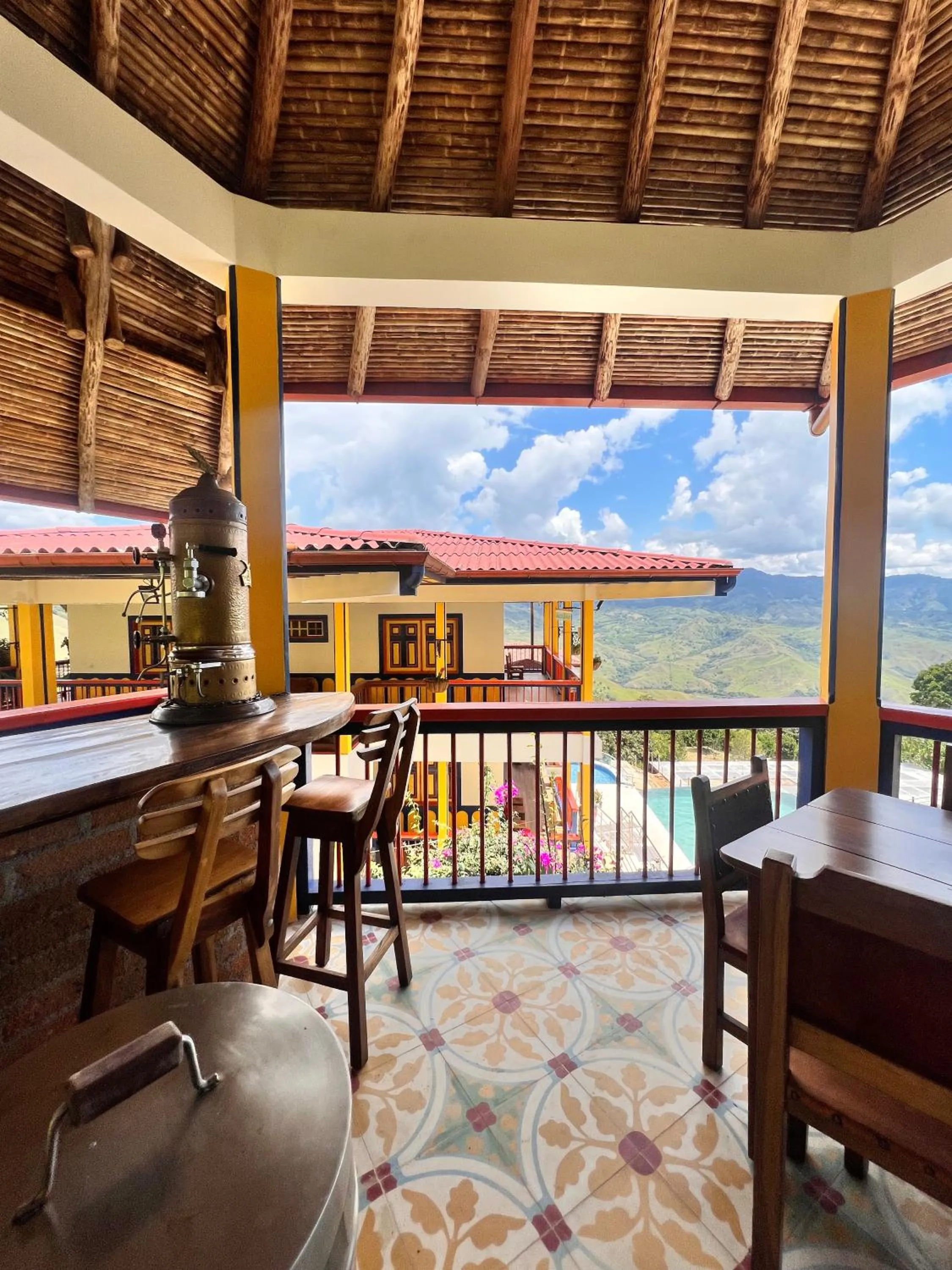 Natural landscape in Hotel Hacienda San Isidro