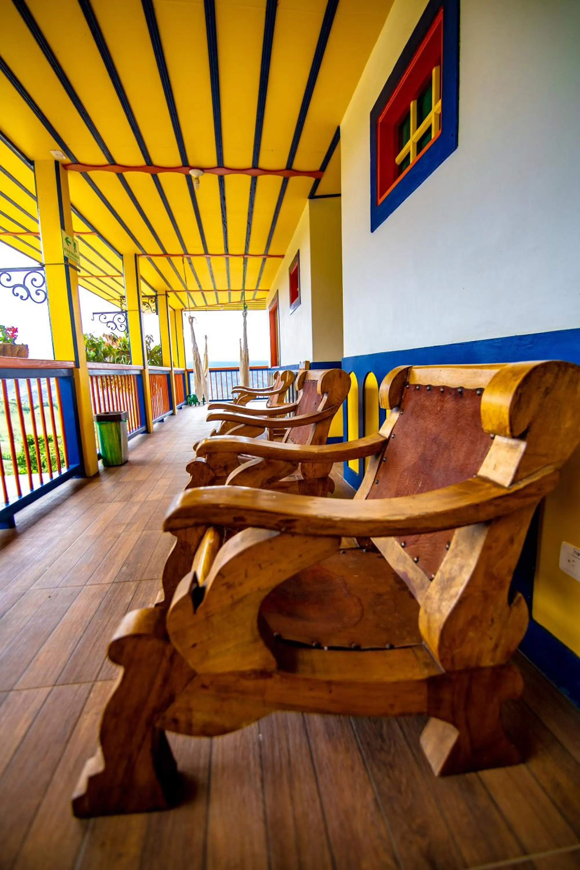 Living room in Hotel Hacienda San Isidro