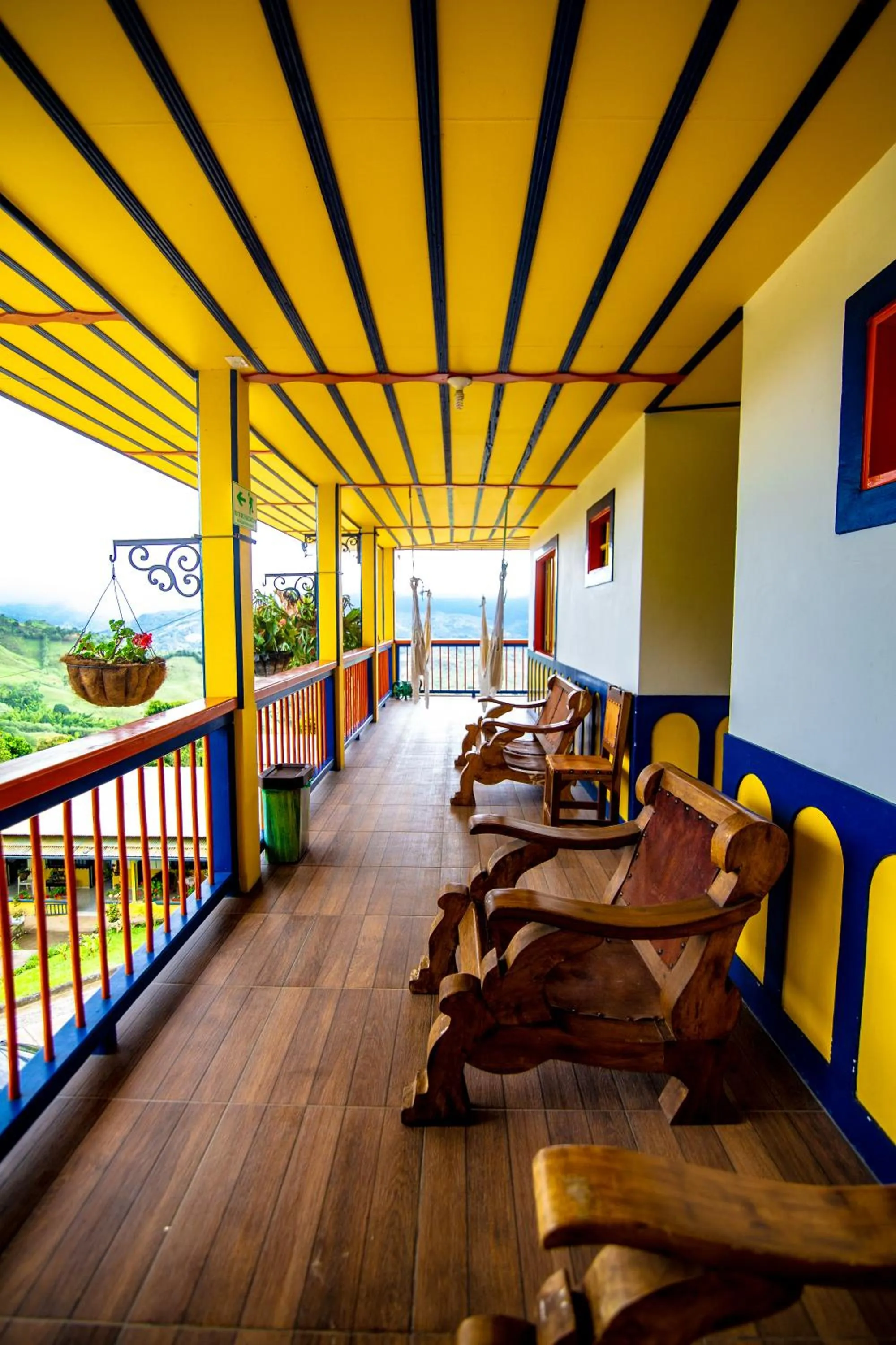 View (from property/room) in Hotel Hacienda San Isidro