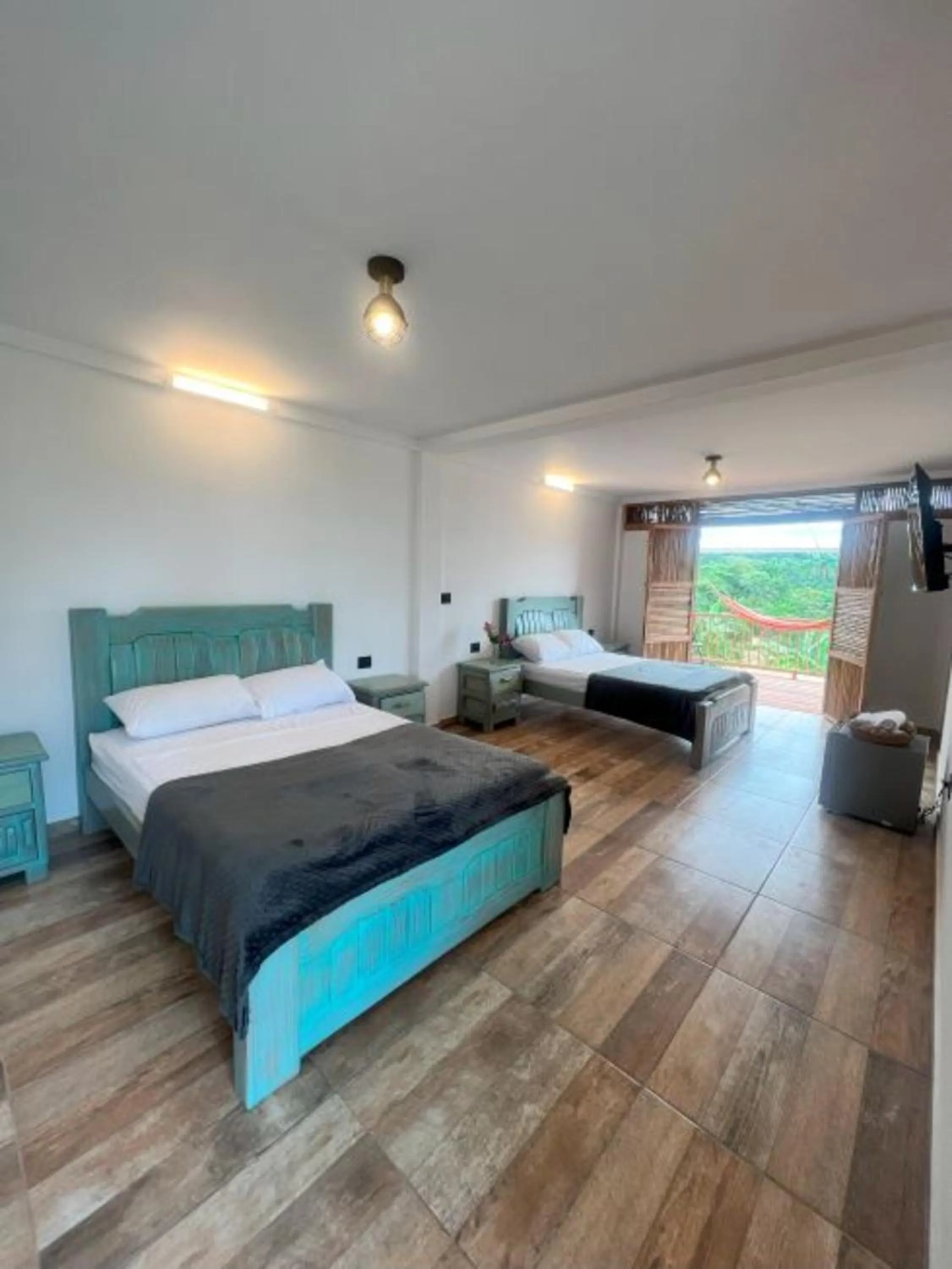 Bedroom, Bed in Hotel Hacienda San Isidro