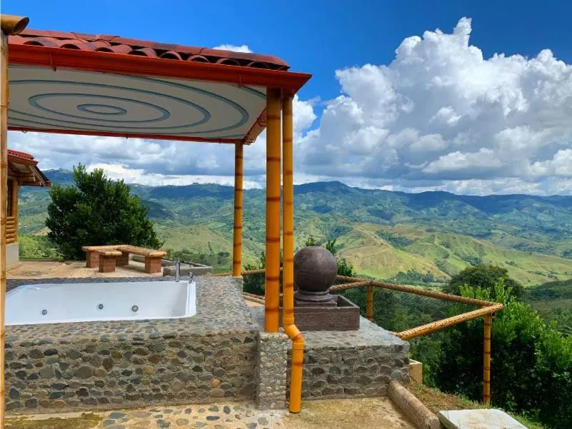 Hot Tub in Hotel Hacienda San Isidro