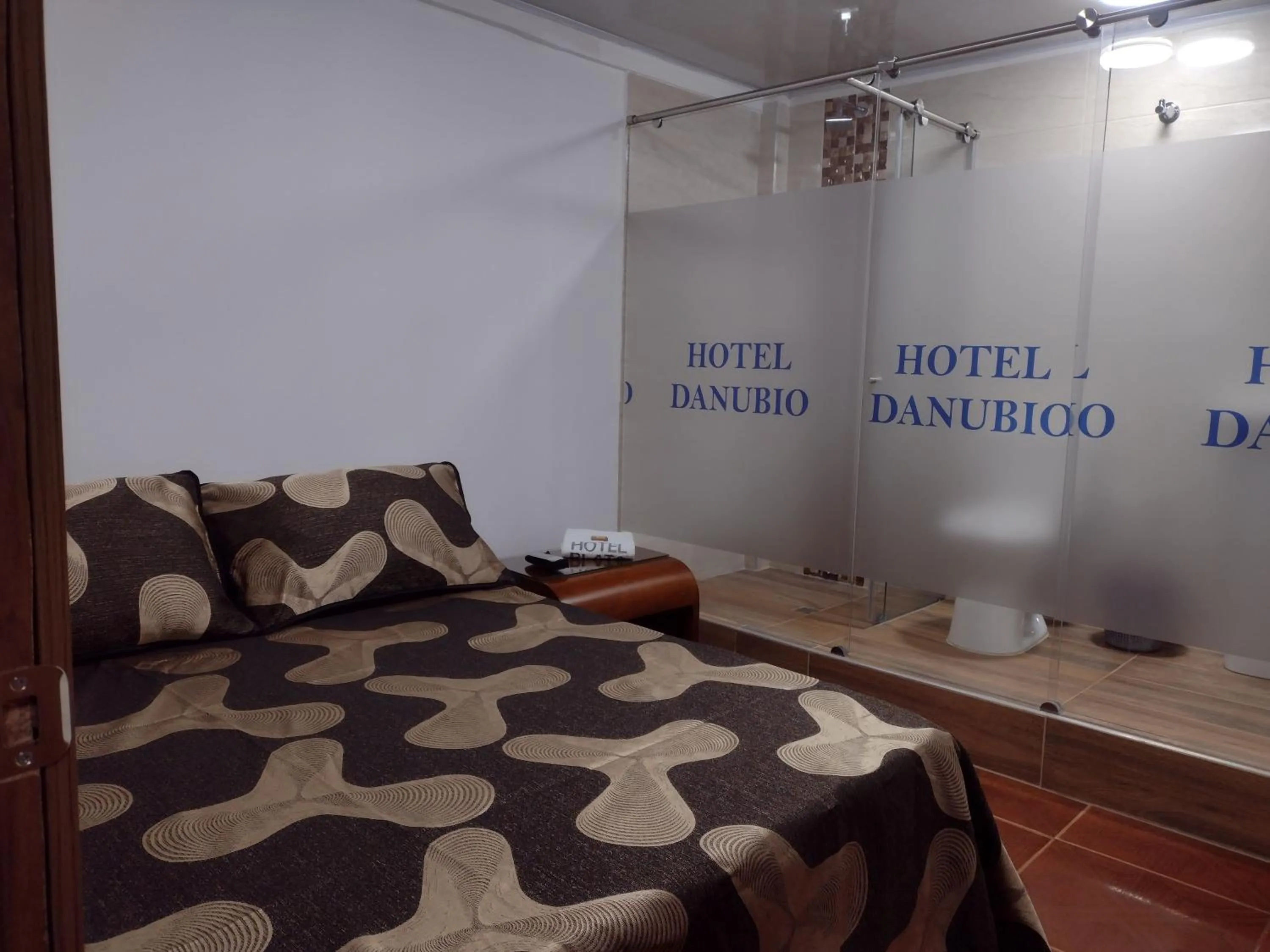Bed in HOTEL DANUBIO