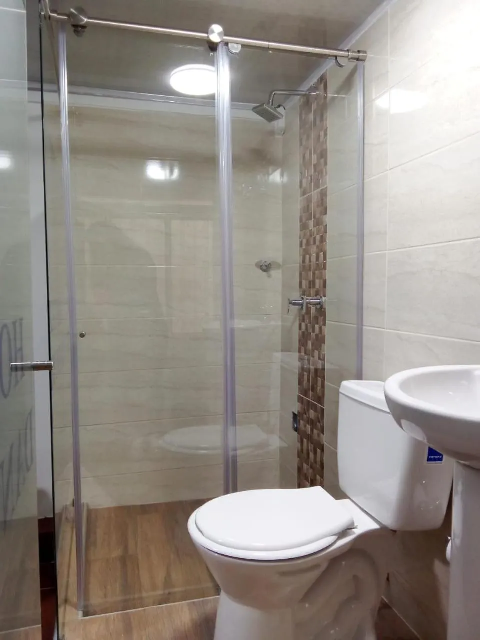 Bathroom in HOTEL DANUBIO