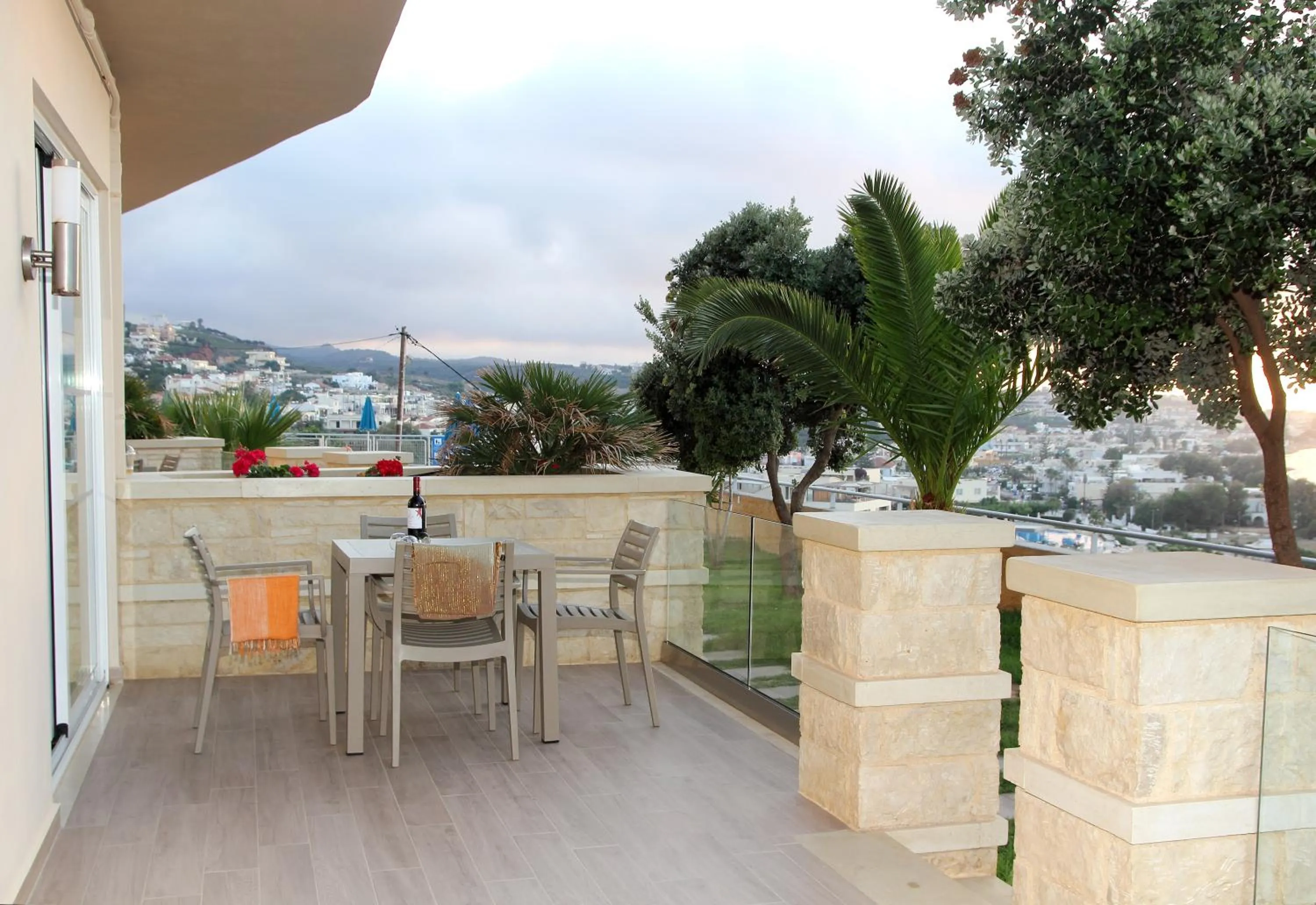 Patio in Renieris Hotel