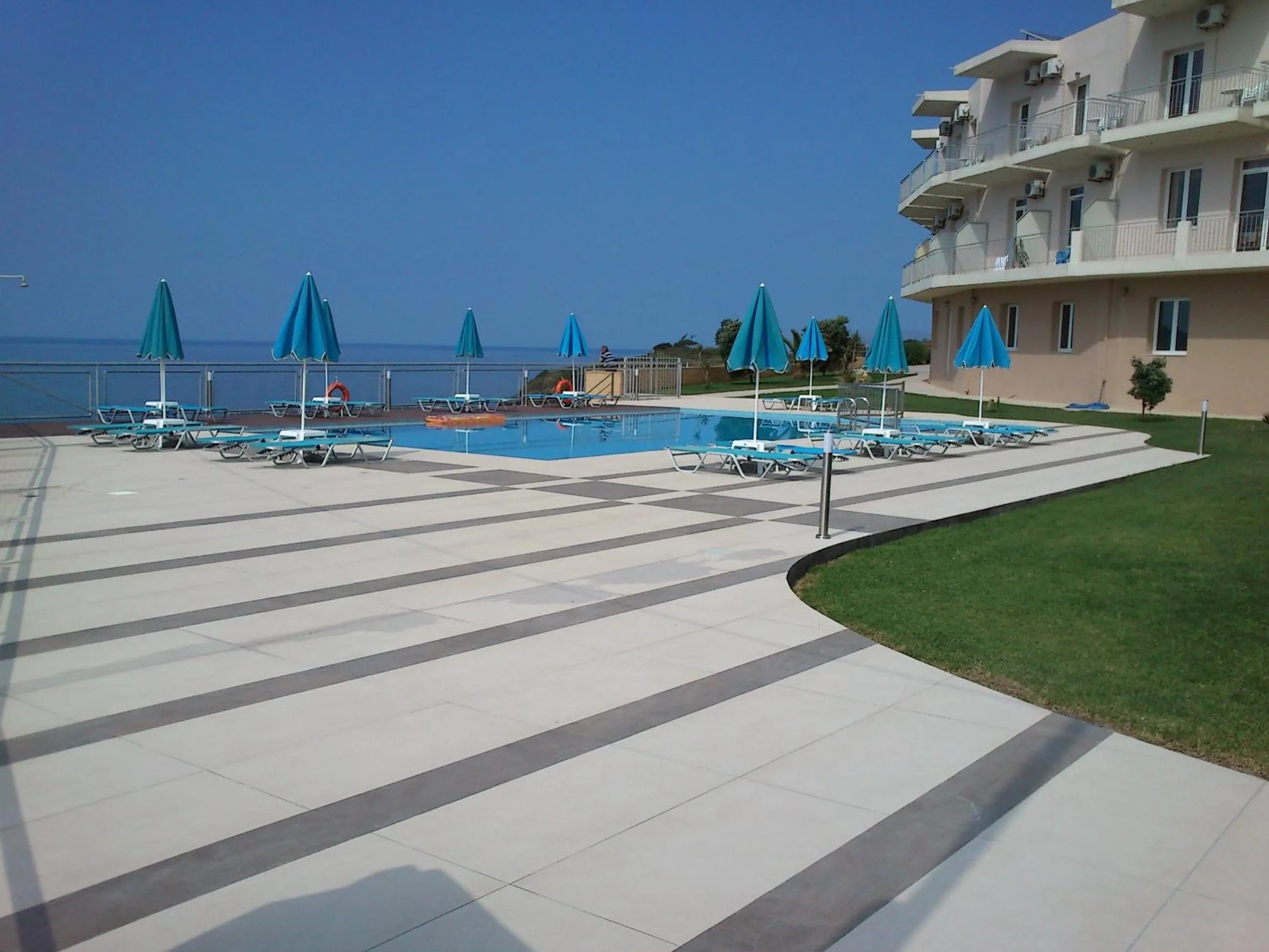 Garden view in Renieris Hotel