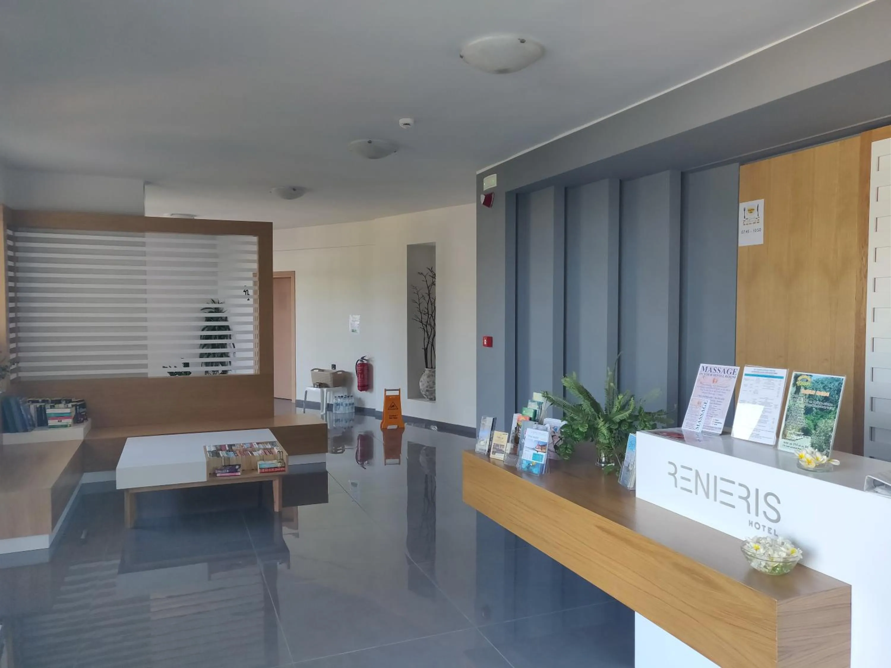Lobby or reception in Renieris Hotel