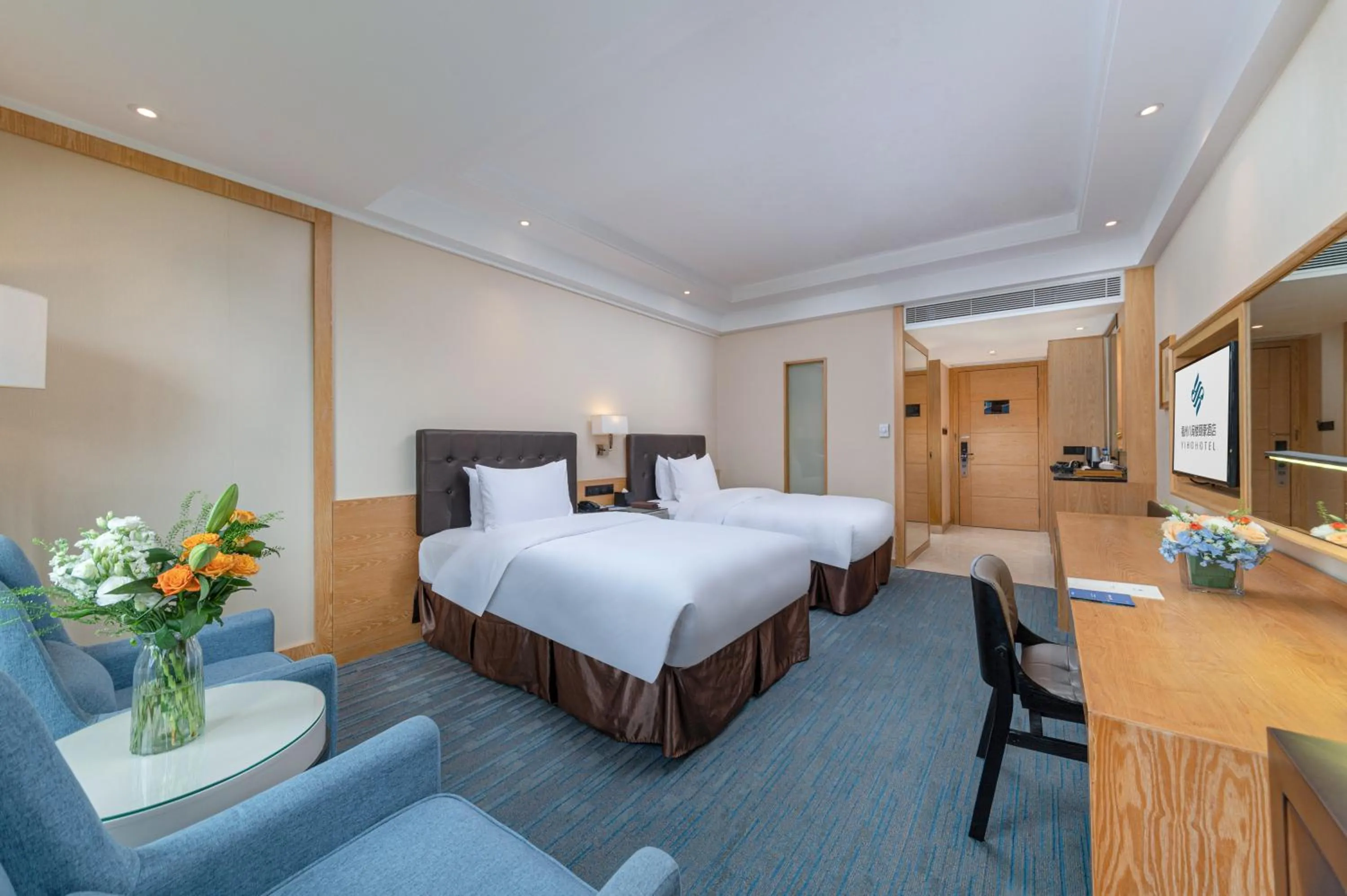 Bedroom, Bed in Fuzhou Bamin Yiho hotel