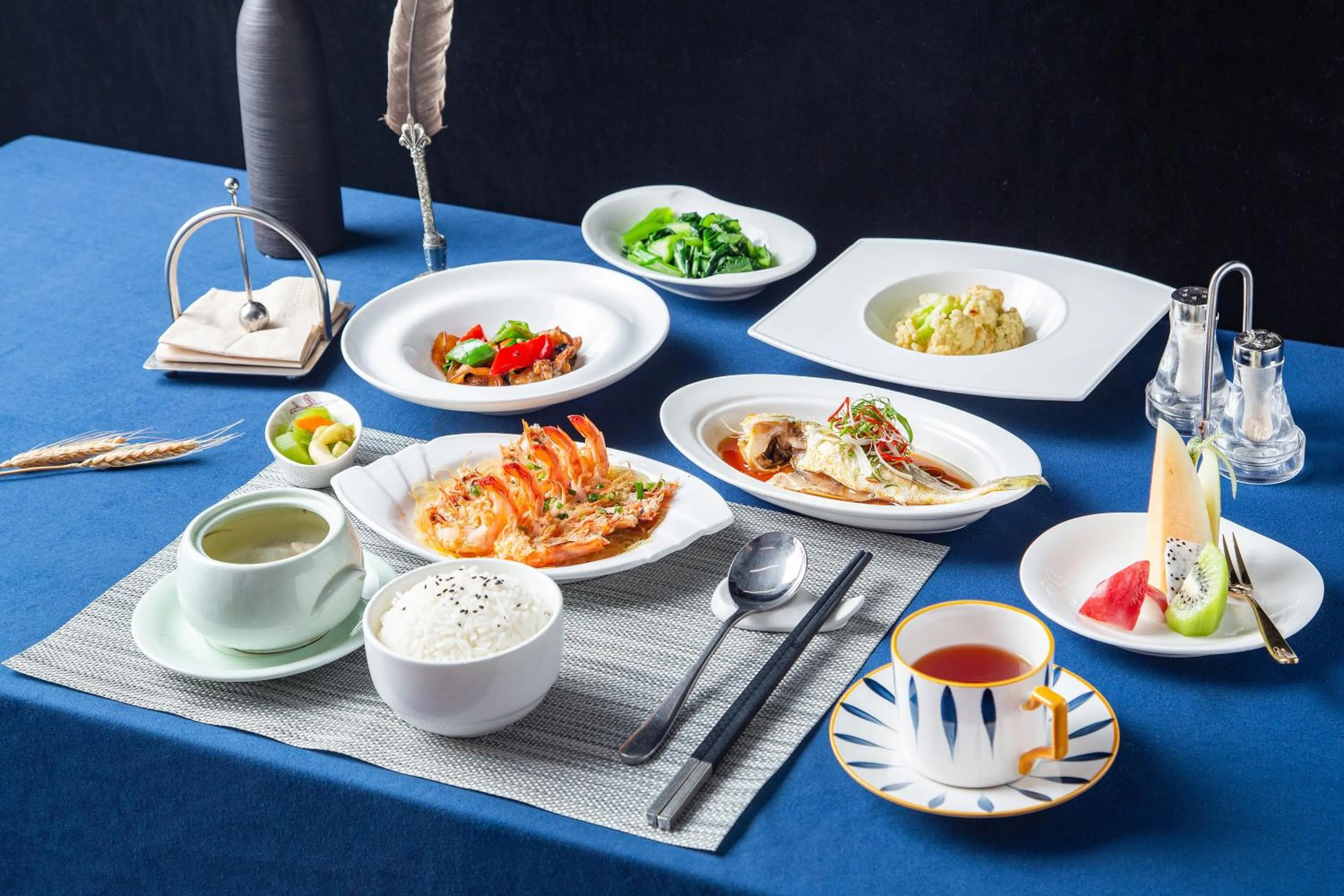 Lunch in Fuzhou Bamin Yiho hotel