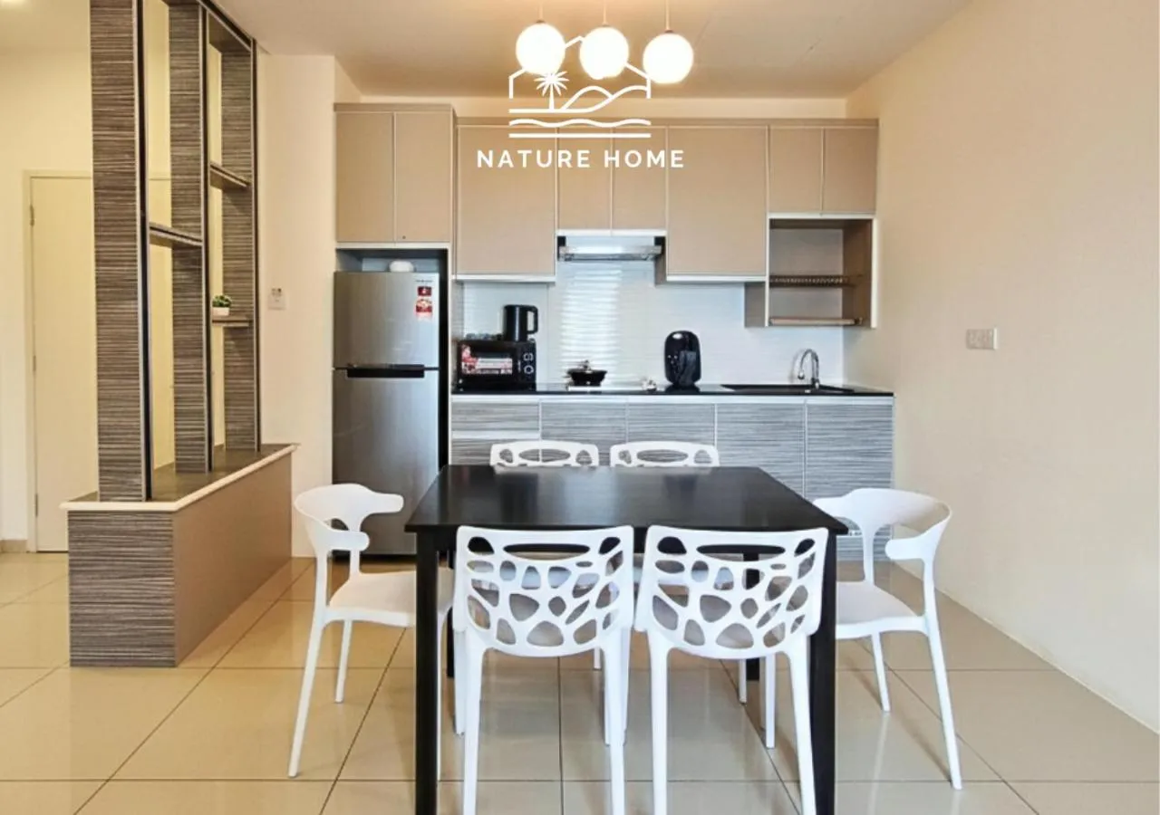 Kitchen or kitchenette in Nature Home - Swiss Garden Resort Residences - Weekend Free Breakfast