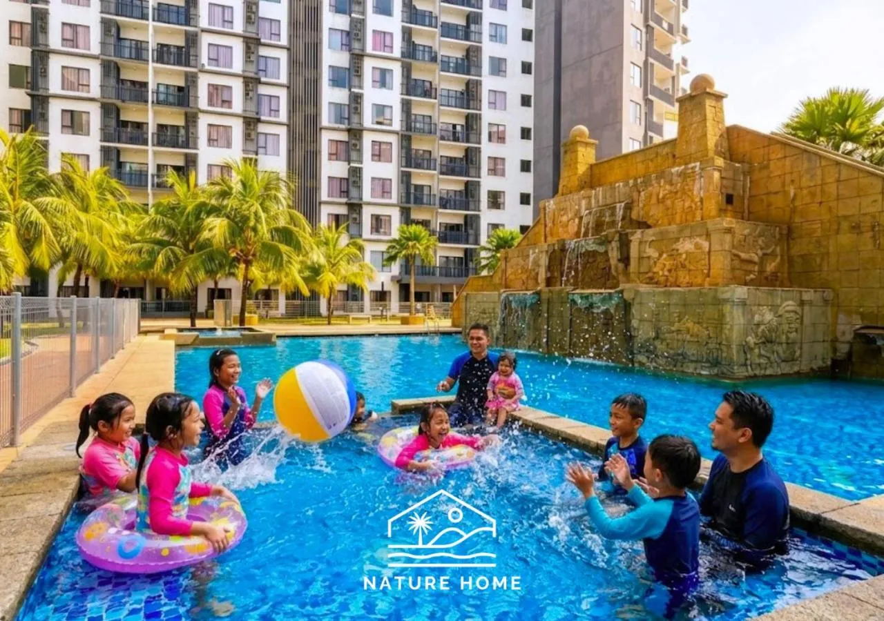 Swimming pool in Nature Home - Swiss Garden Resort Residences - Weekend Free Breakfast