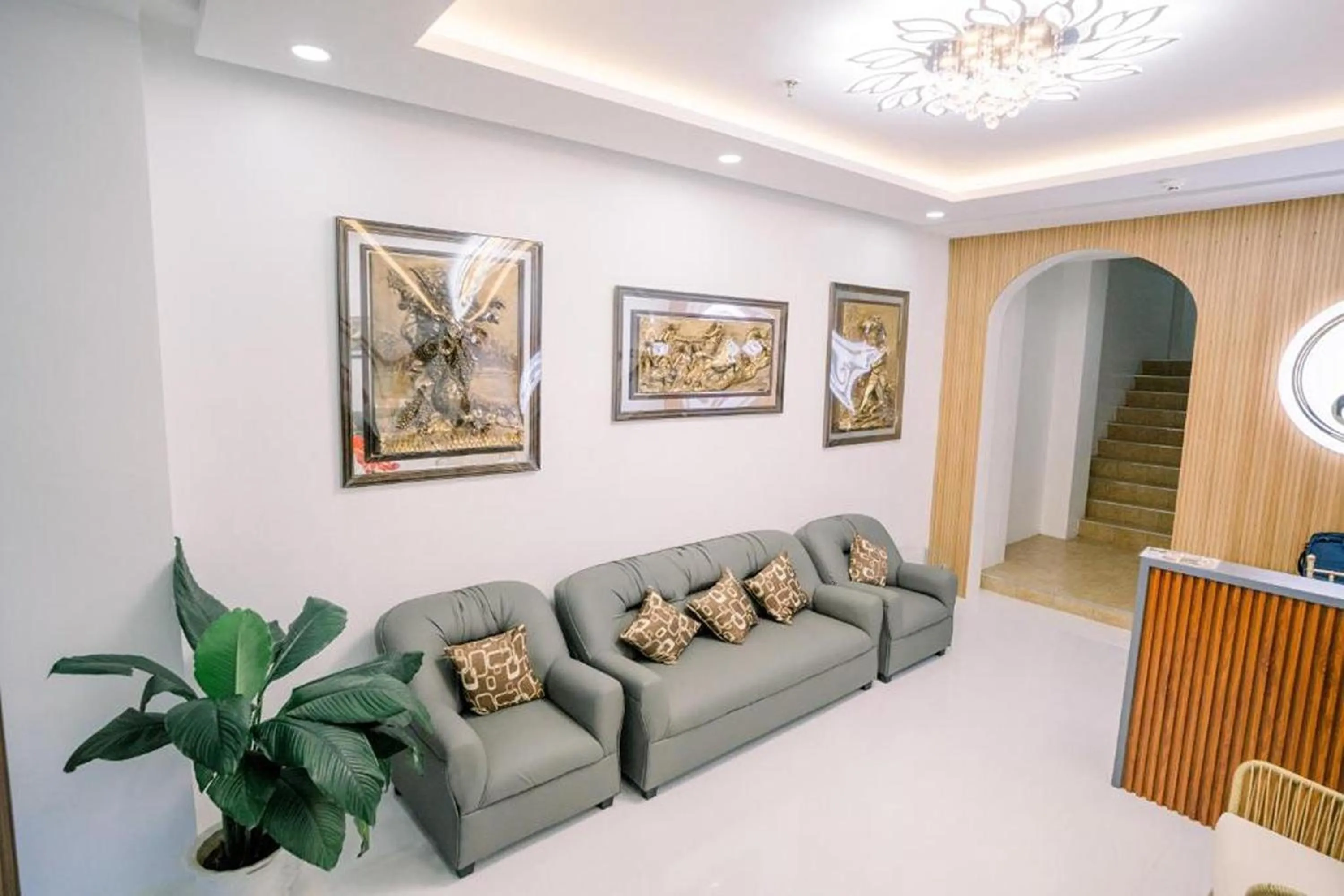 Lobby or reception in Spotlight Hotel near Hundred Islands Wharf