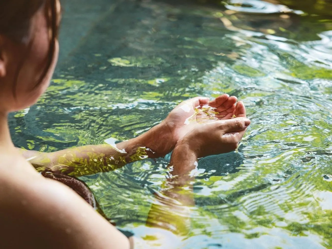 Hot Spring Bath in Etajimasou Hotel & SPA Hiroshima