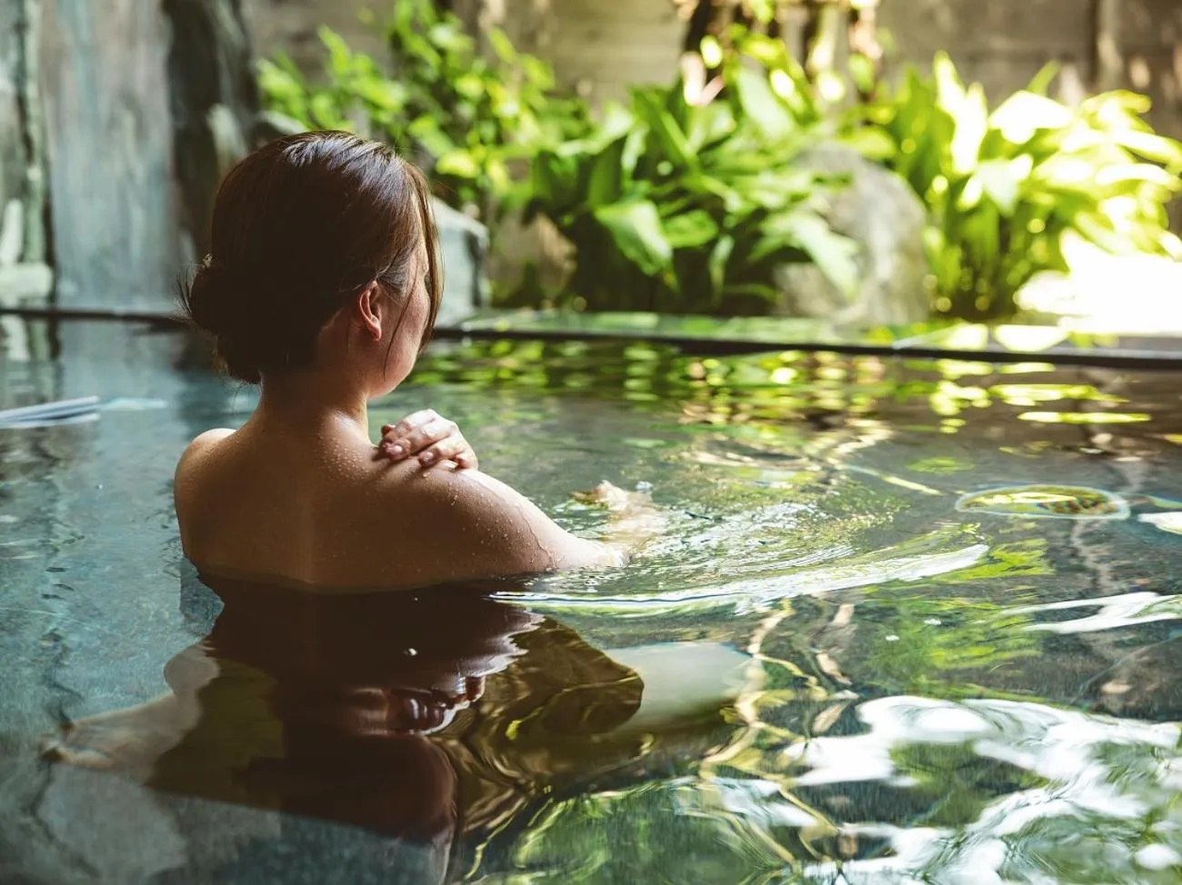 Hot Spring Bath in Etajimasou Hotel & SPA Hiroshima