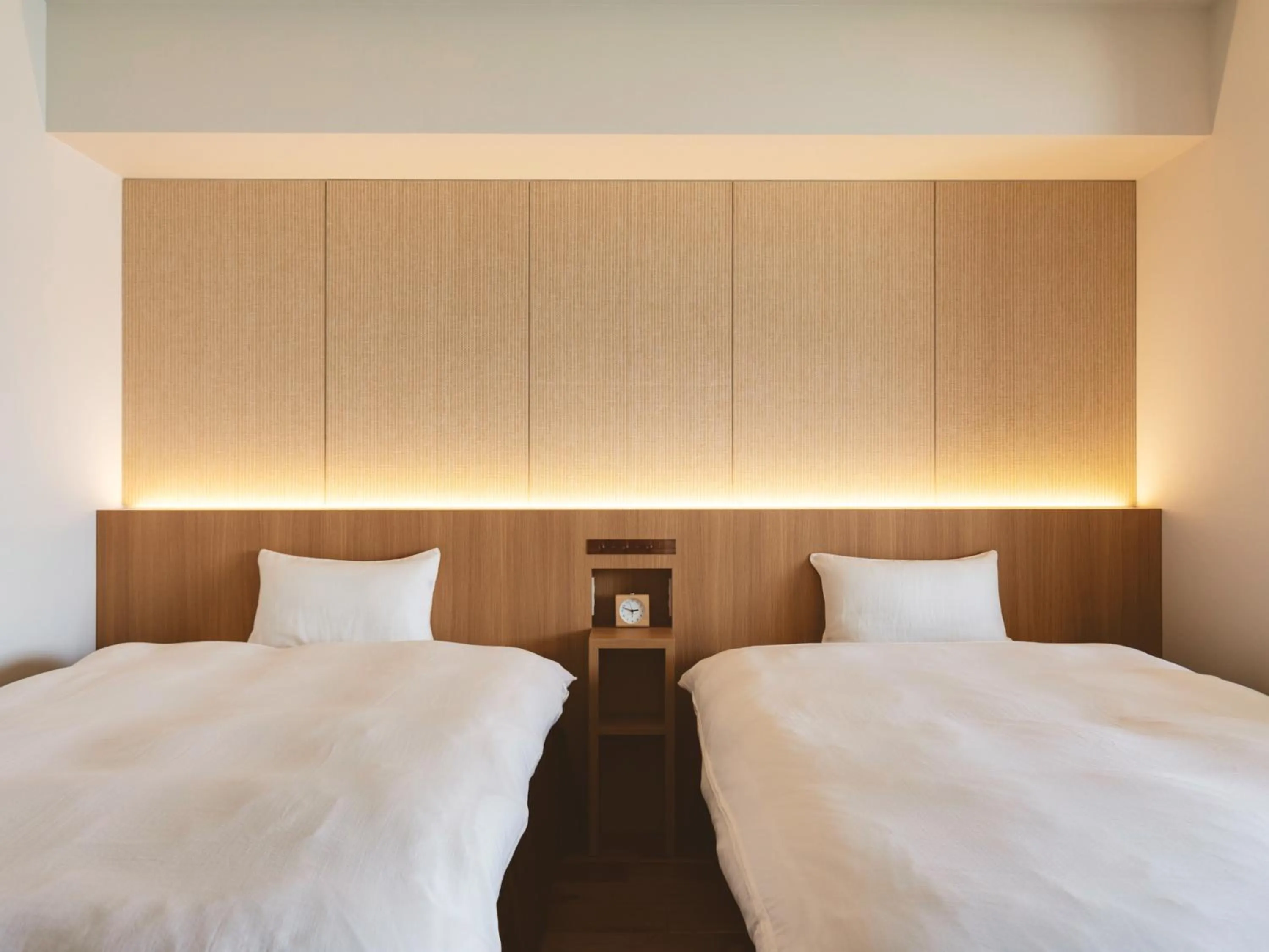 Photo of the whole room, Bed in Etajimasou Hotel & SPA Hiroshima