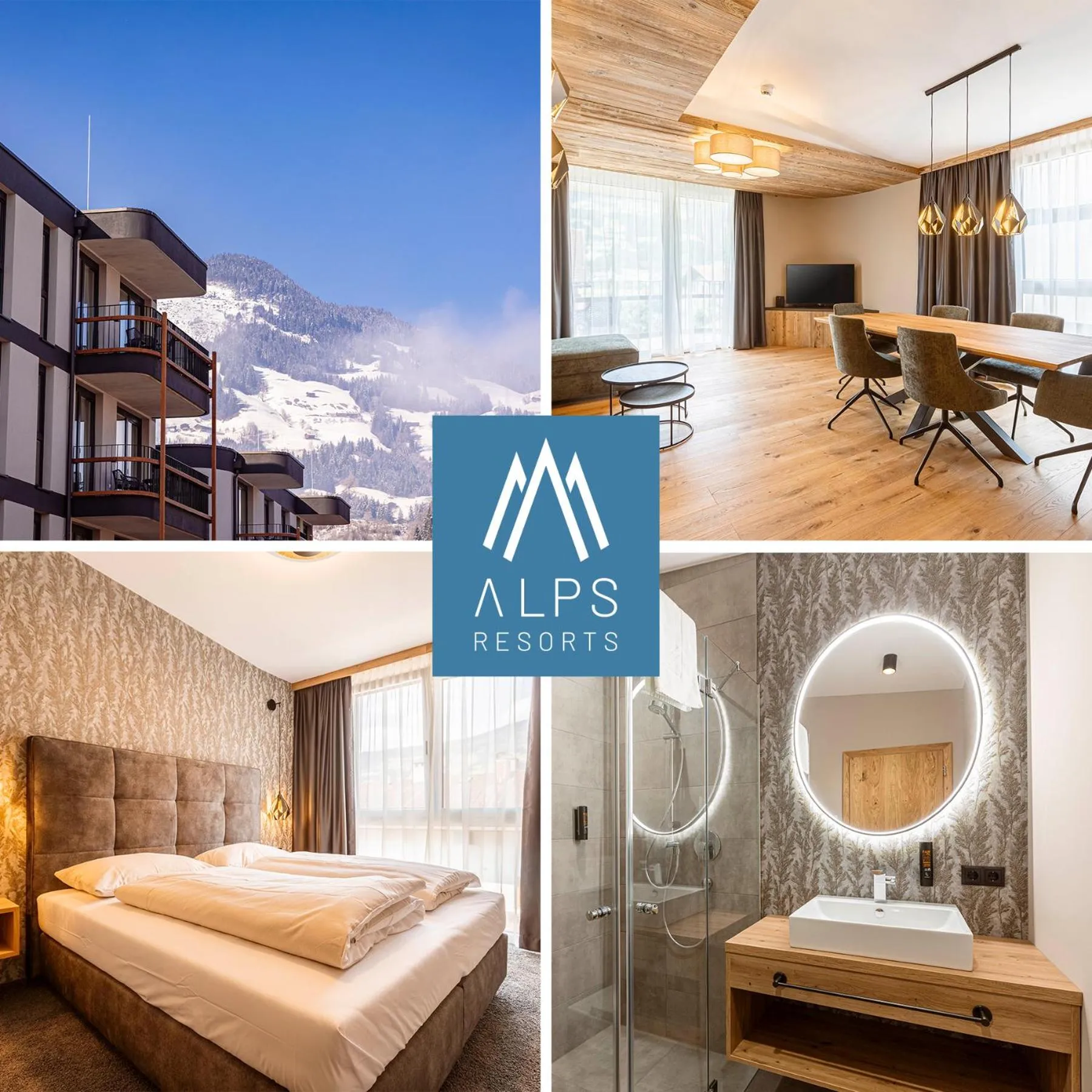 Property building, Bed in Zillertal Suites Fügen by ALPS RESORTS