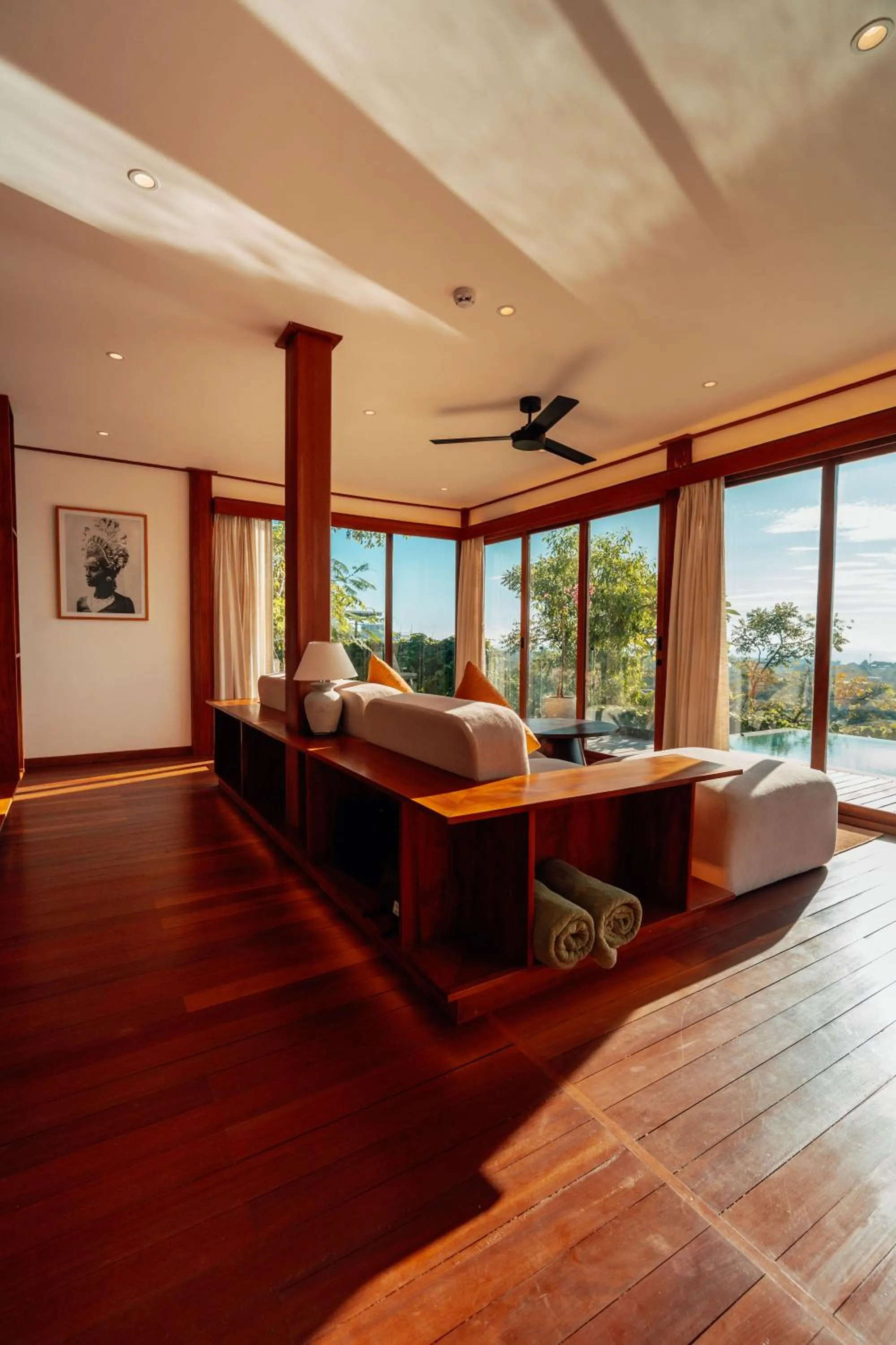 Living room in Grün Uluwatu