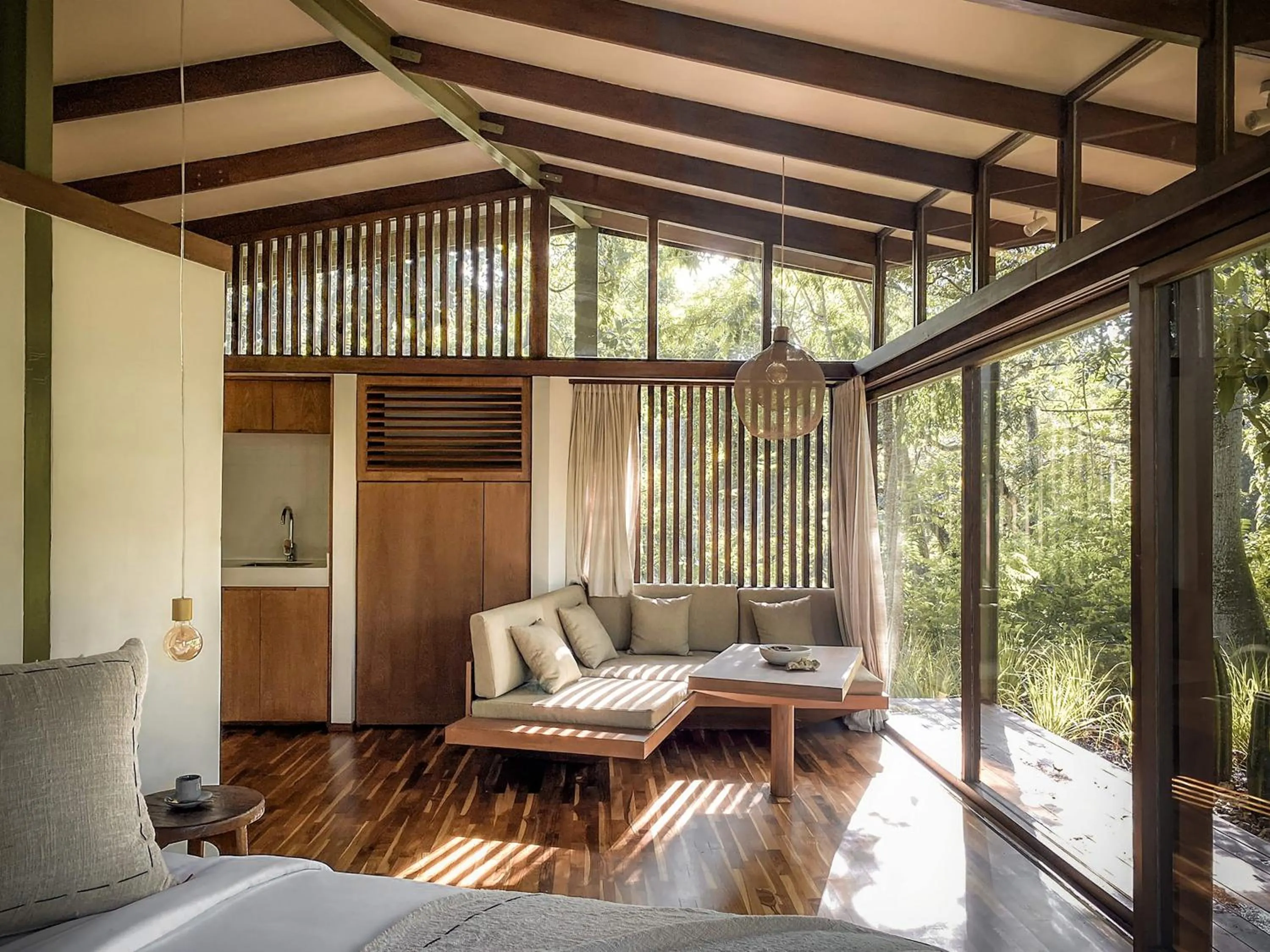 Living room in Grün Uluwatu