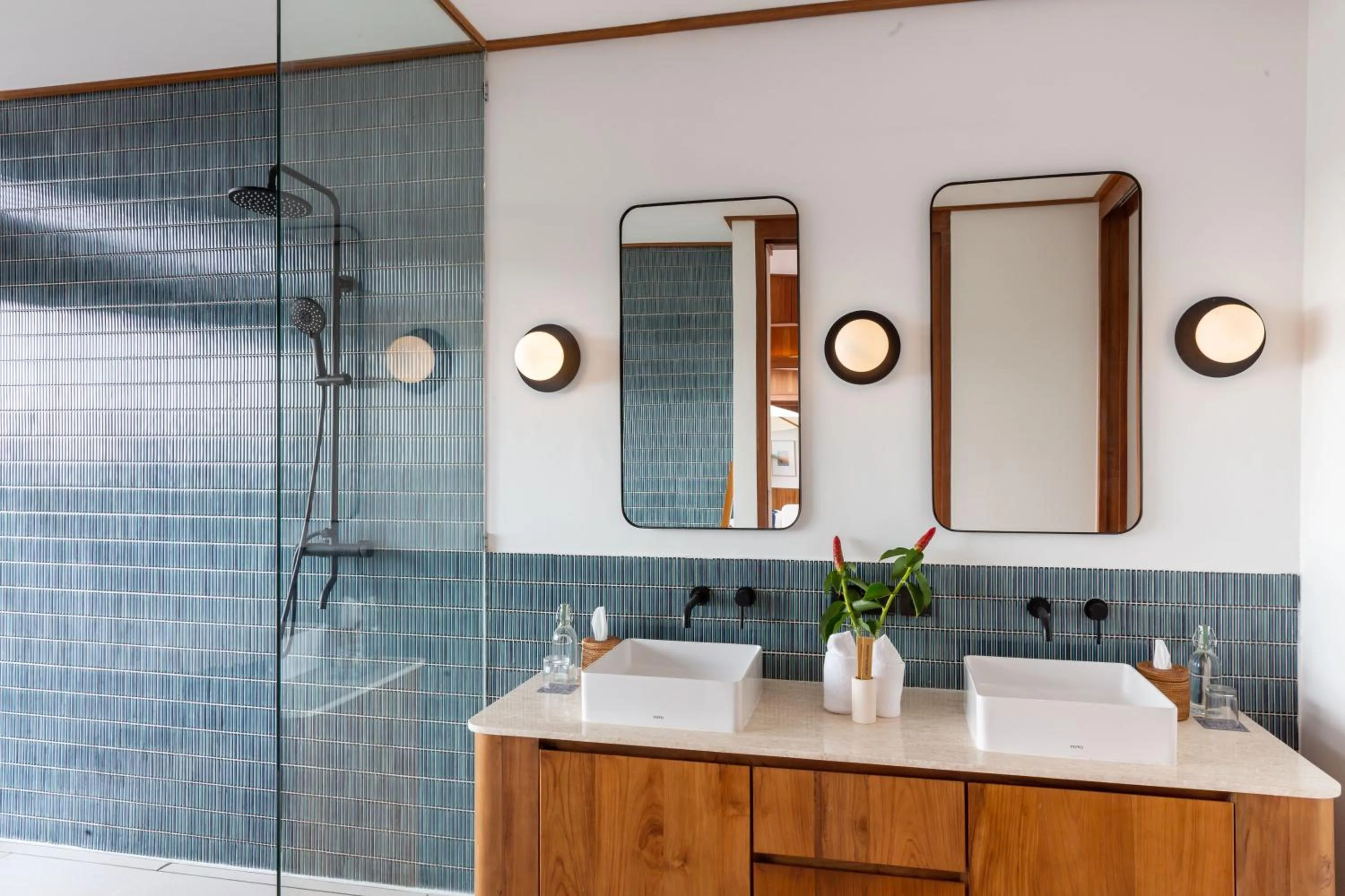 Bathroom in Grün Uluwatu