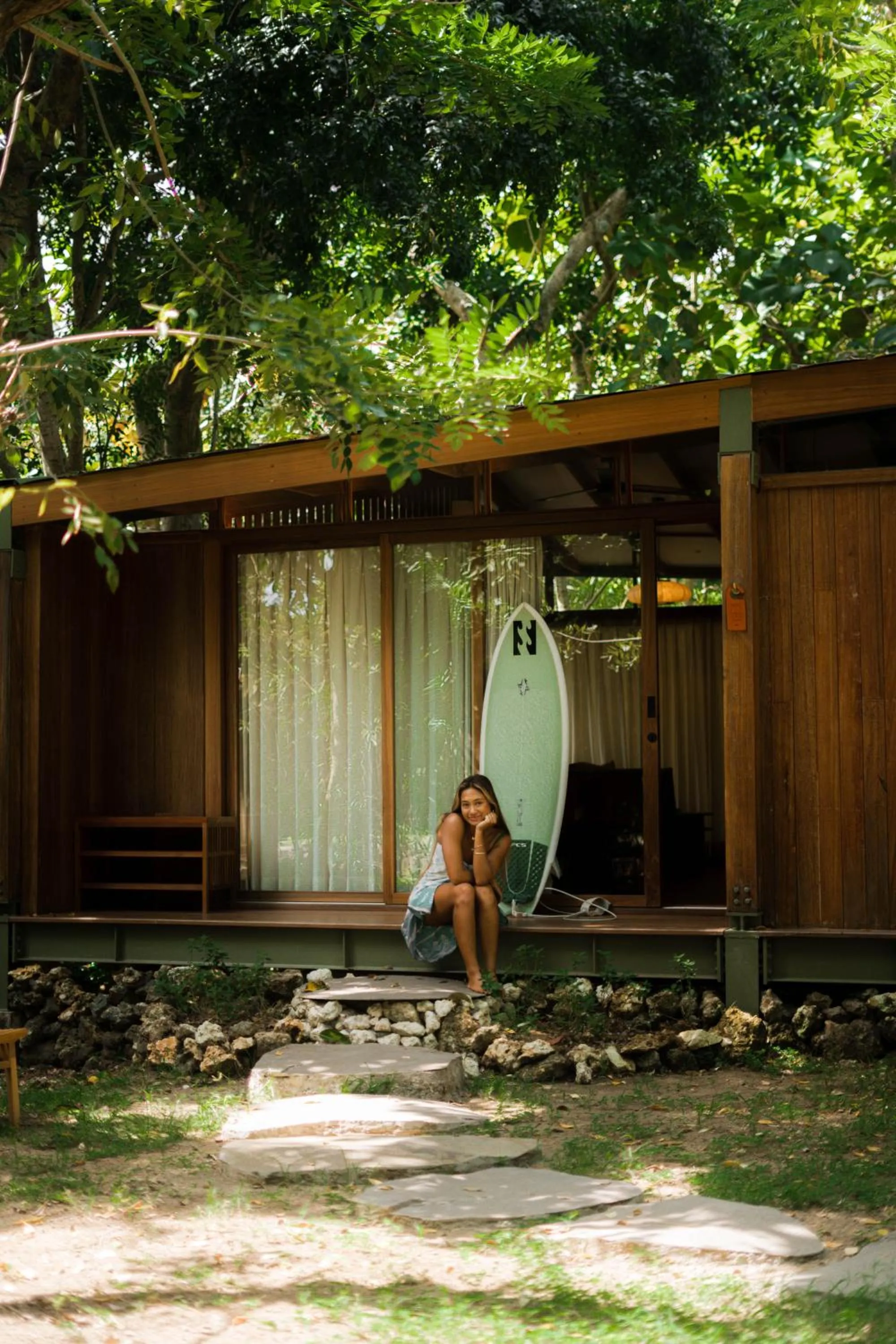 Balcony/Terrace in Grün Uluwatu