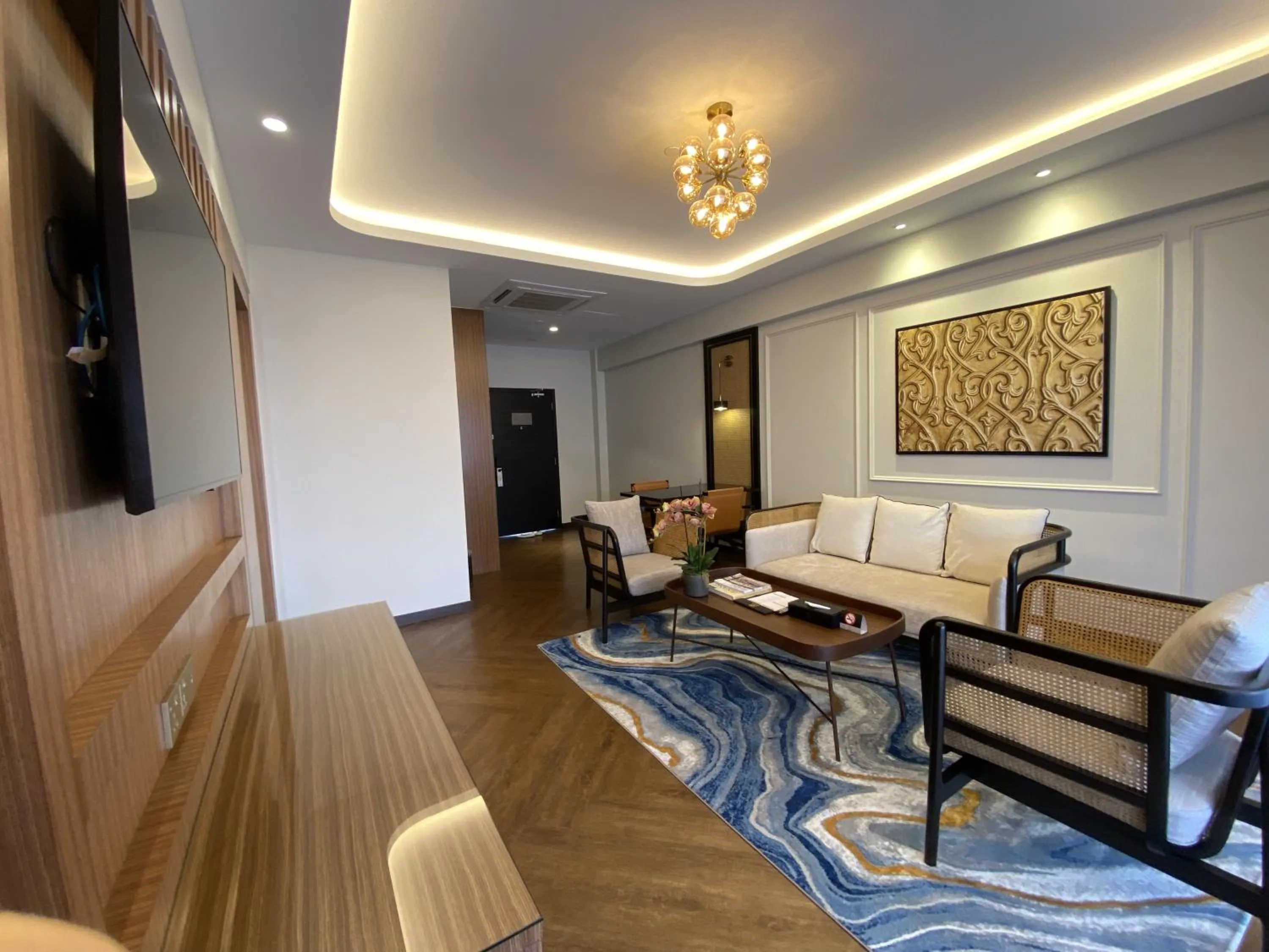 Living room in Bertam Resort & Water Park Penang