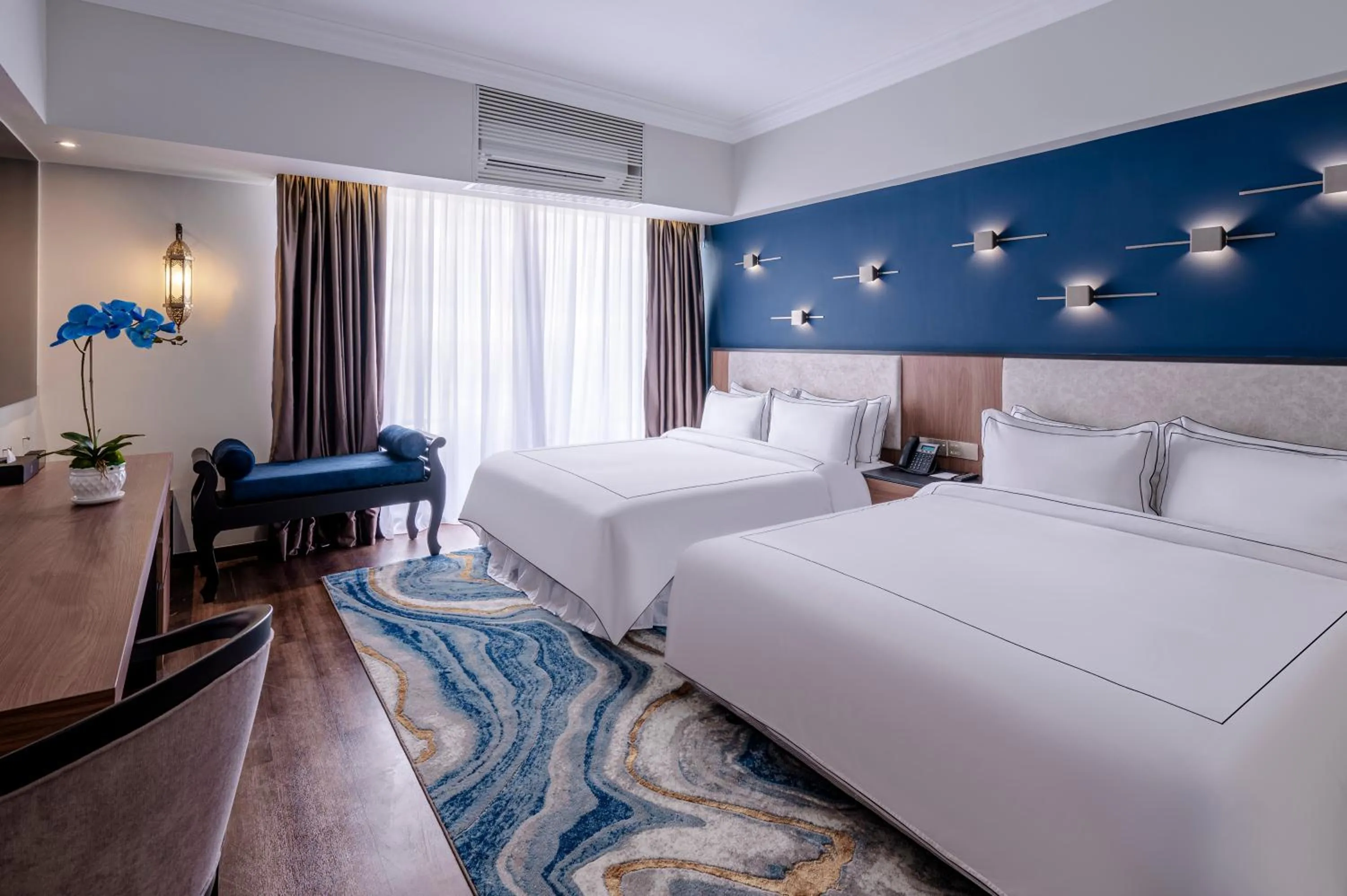 Bed in Bertam Resort & Water Park Penang