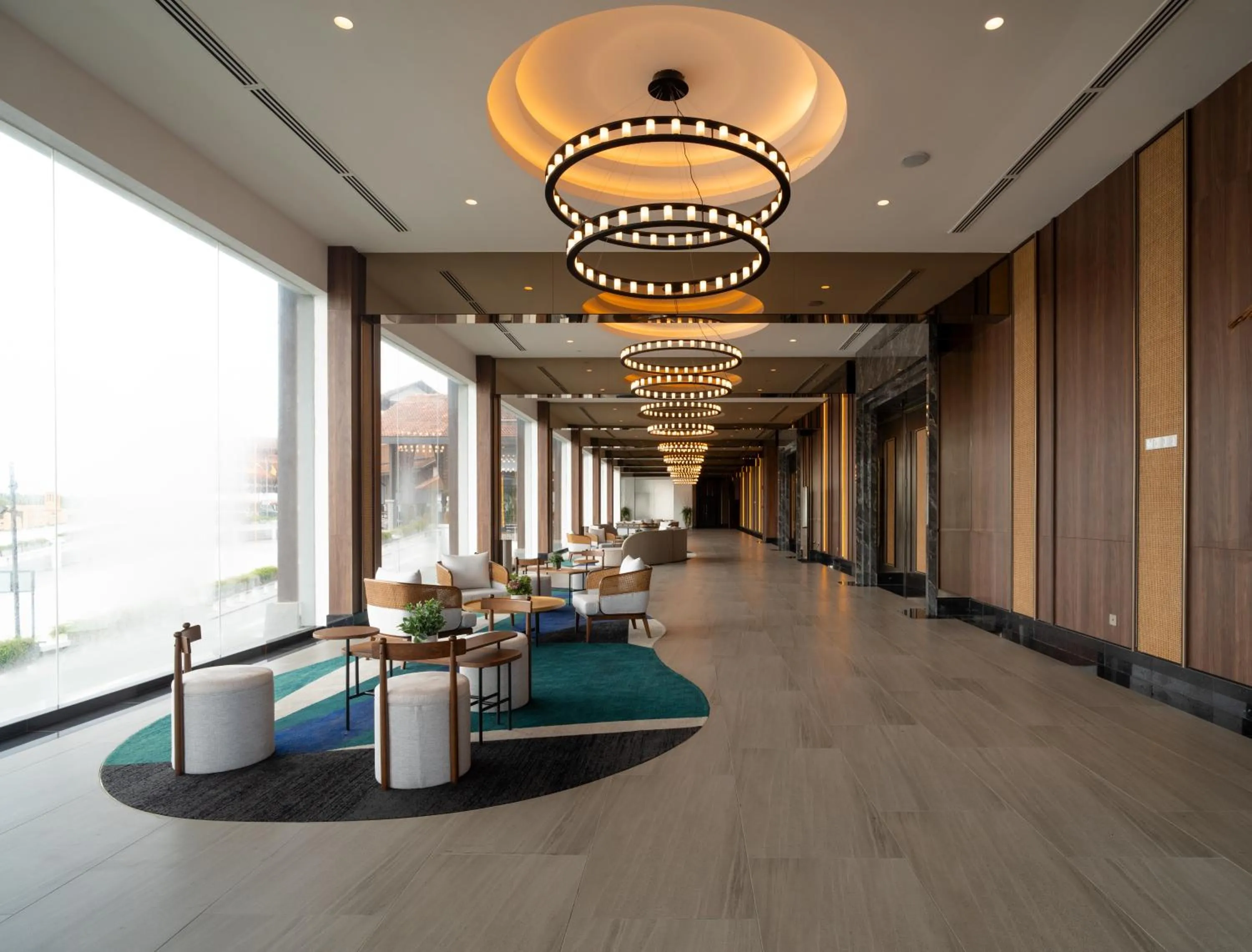 Seating area in Bertam Resort & Water Park Penang