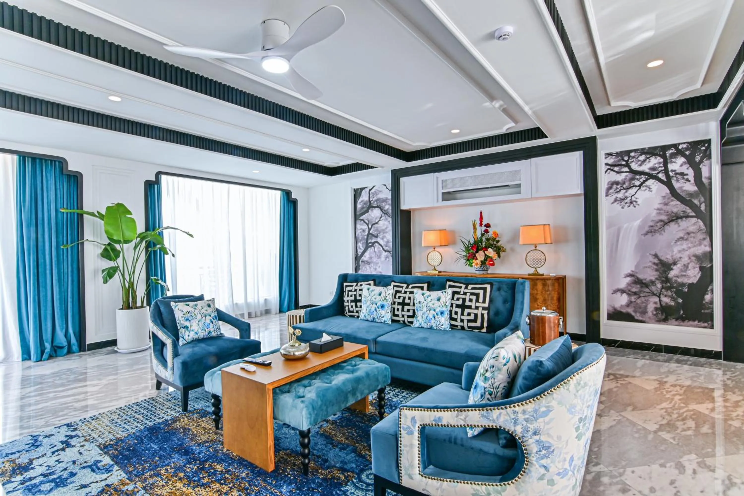 Living room in Bertam Resort & Water Park Penang