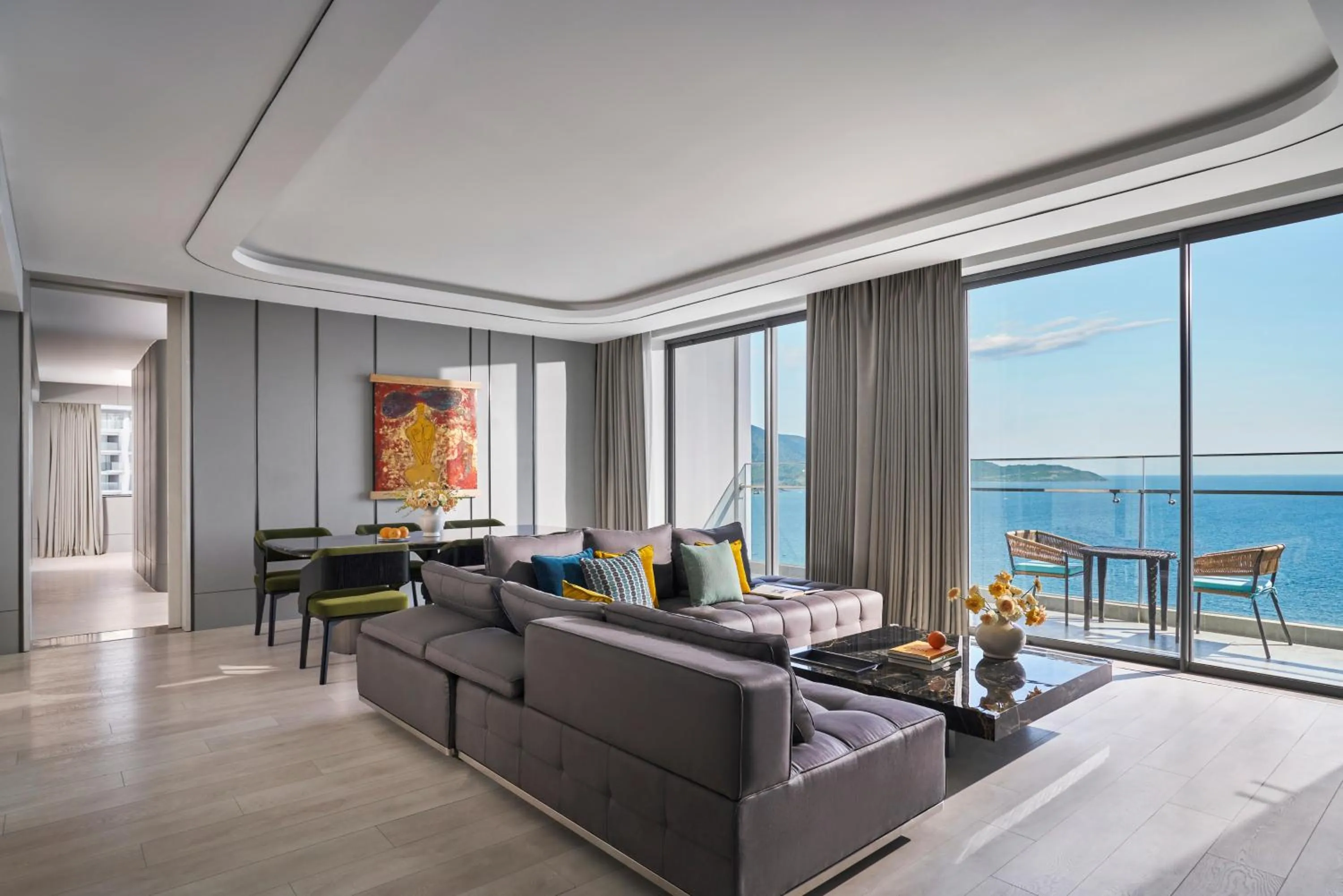 Living room in voco Ma Belle Danang by IHG