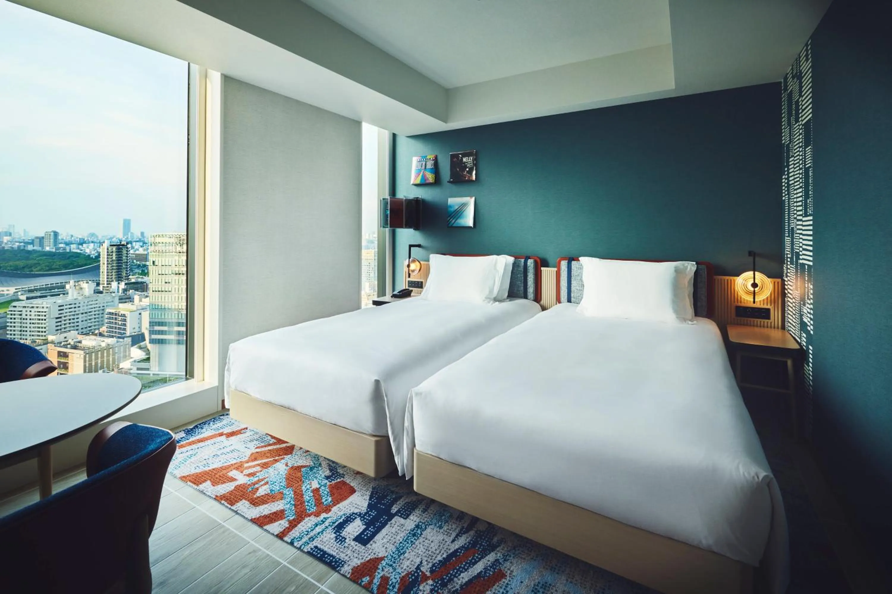 Photo of the whole room, Bed in Hotel Indigo Tokyo Shibuya