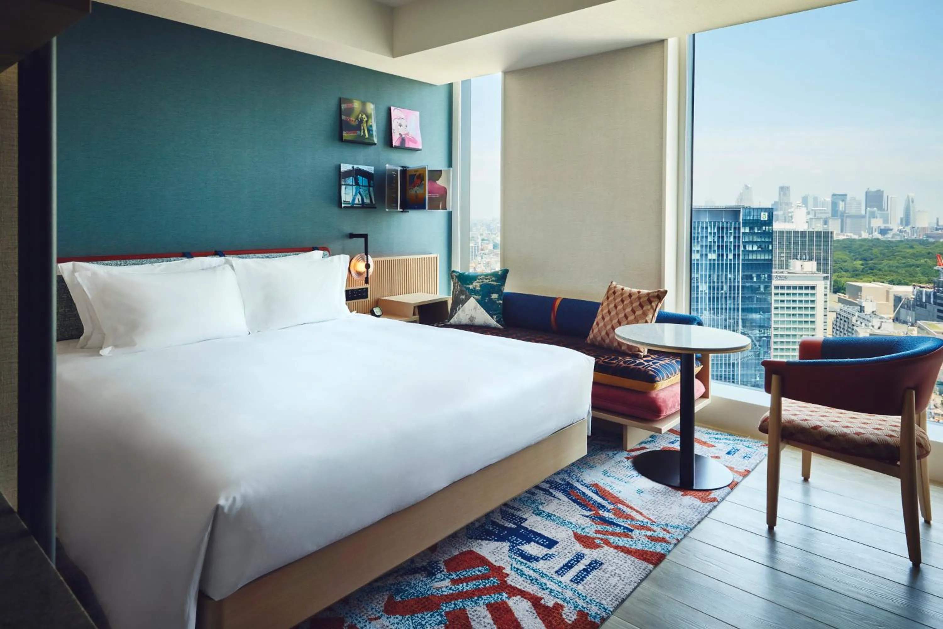 Photo of the whole room, Bed in Hotel Indigo Tokyo Shibuya