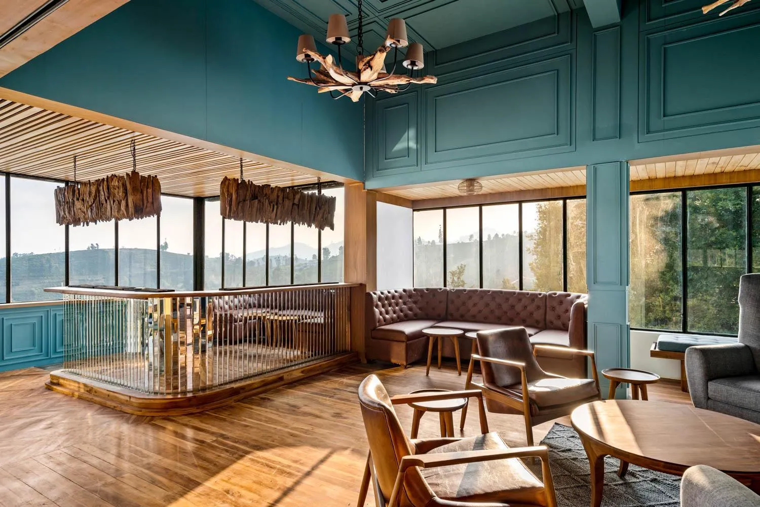 Seating area in WelcomHeritage Ayatana Ooty