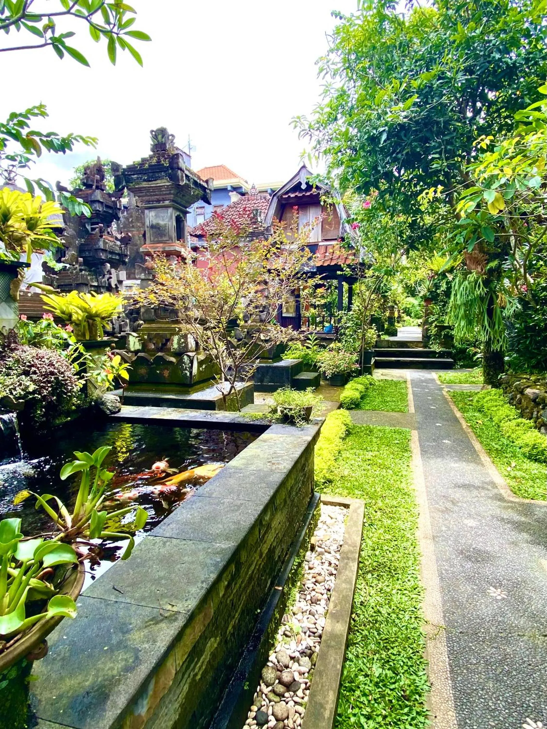 Garden in Matahari House