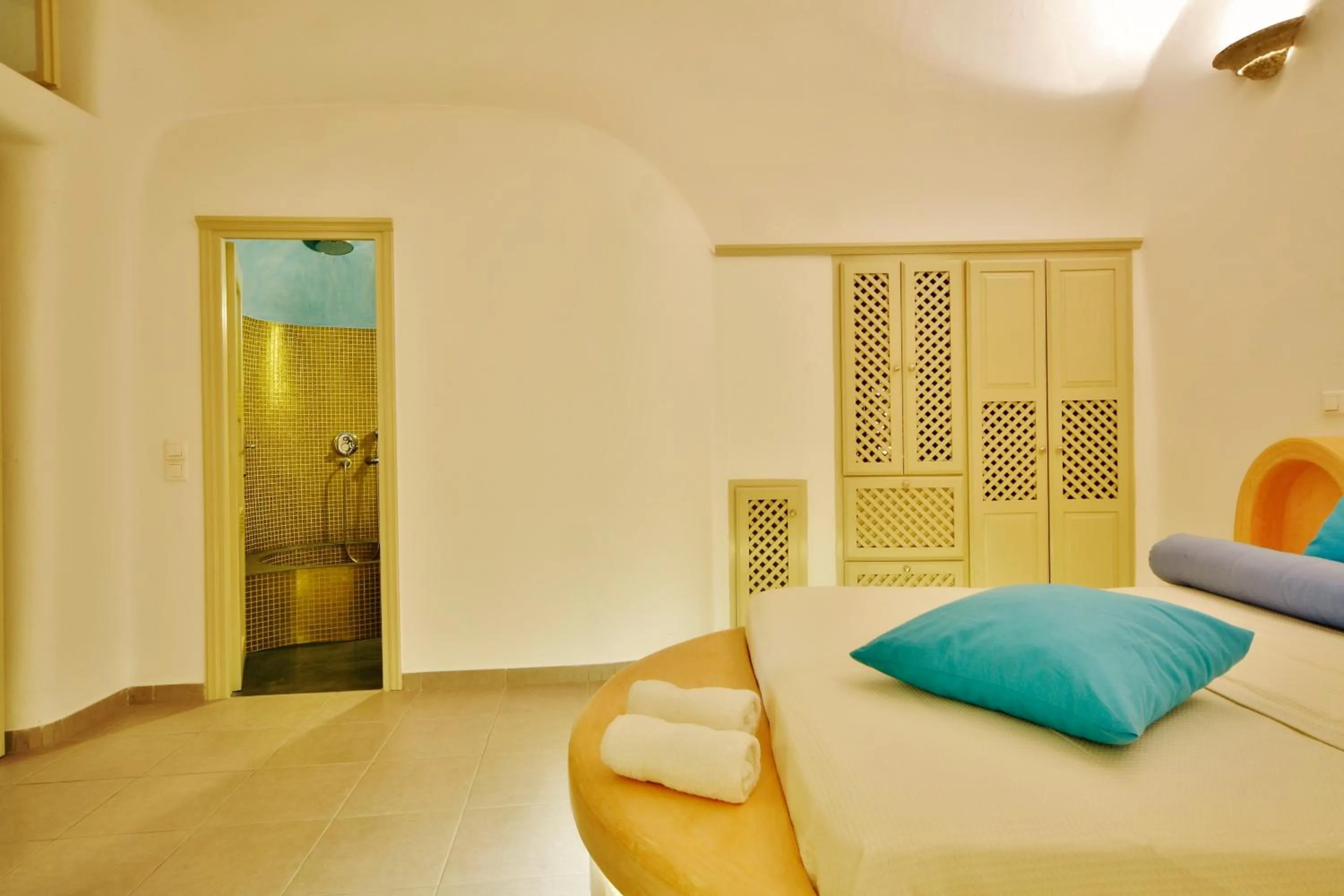 Bed in Chroma Suites