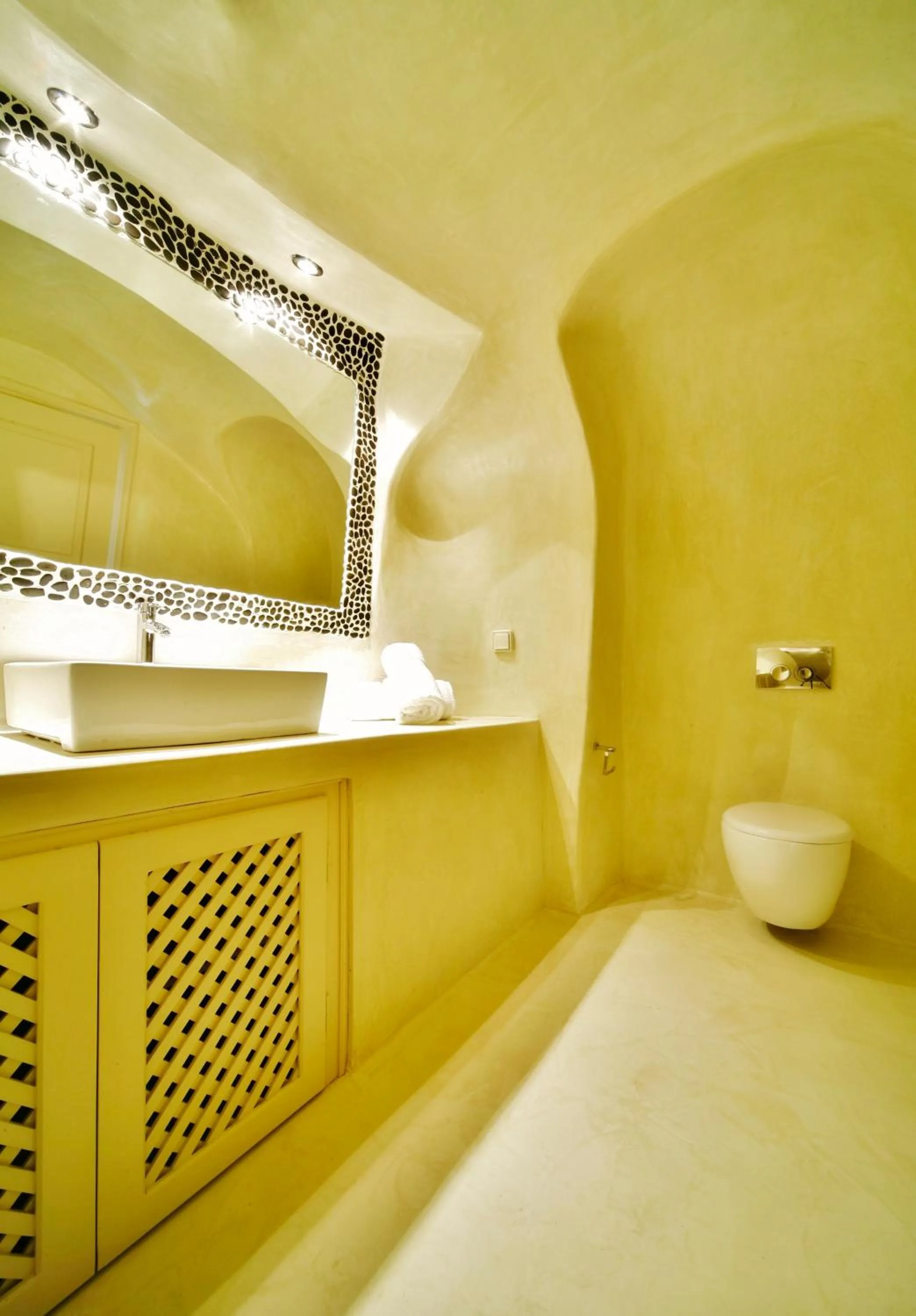 Bathroom in Chroma Suites