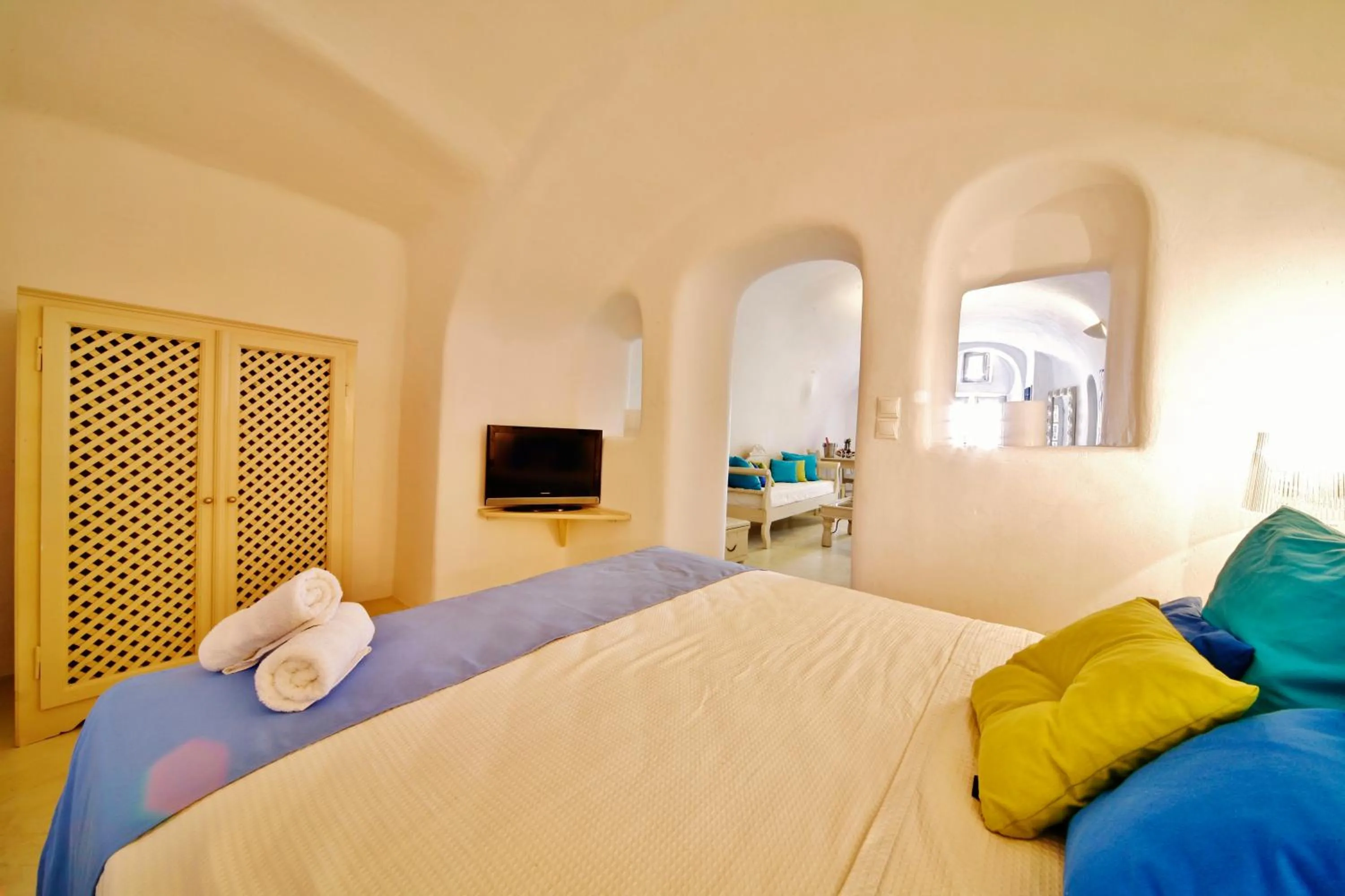 Bed in Chroma Suites