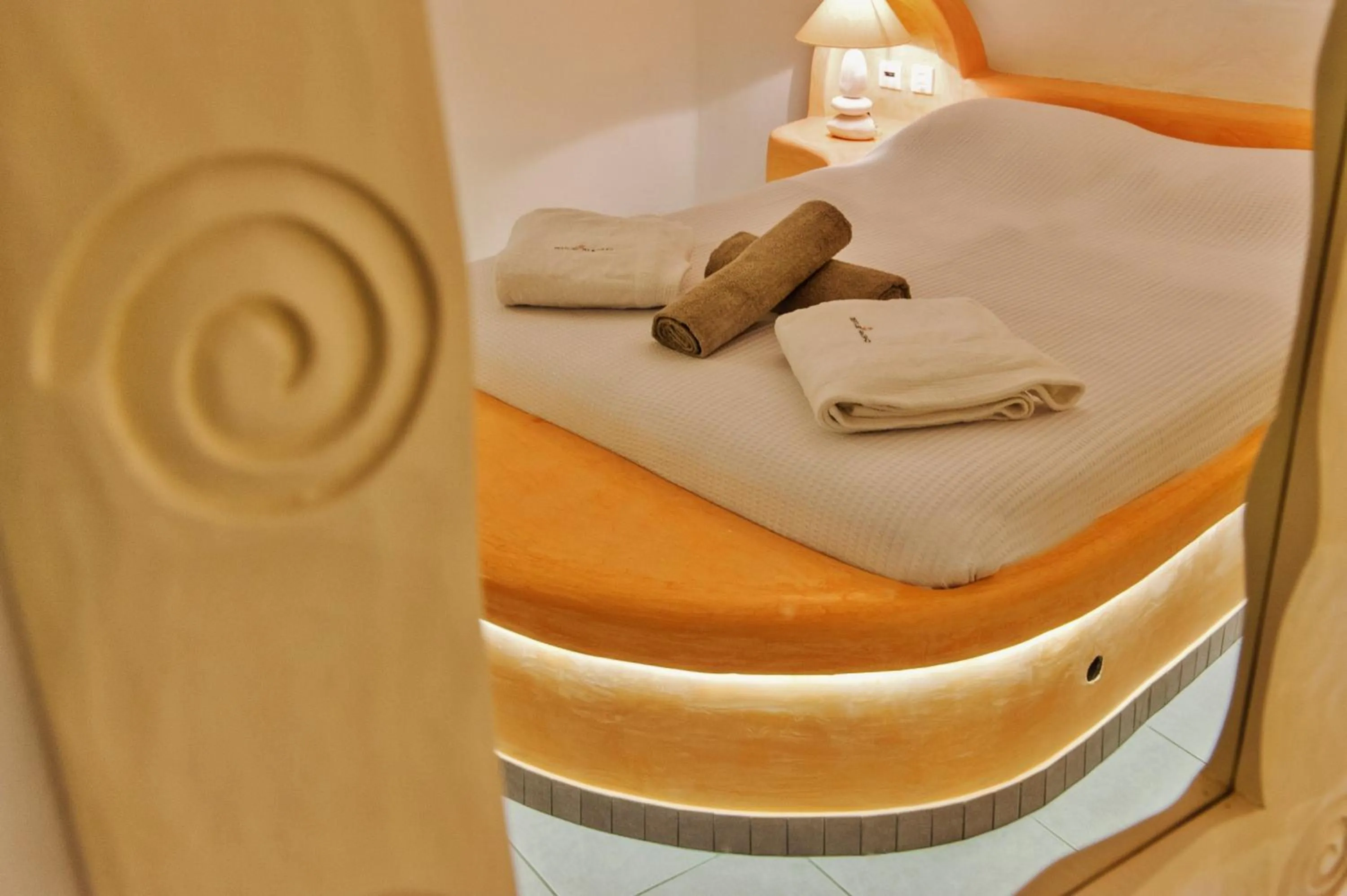 Bed in Chroma Suites