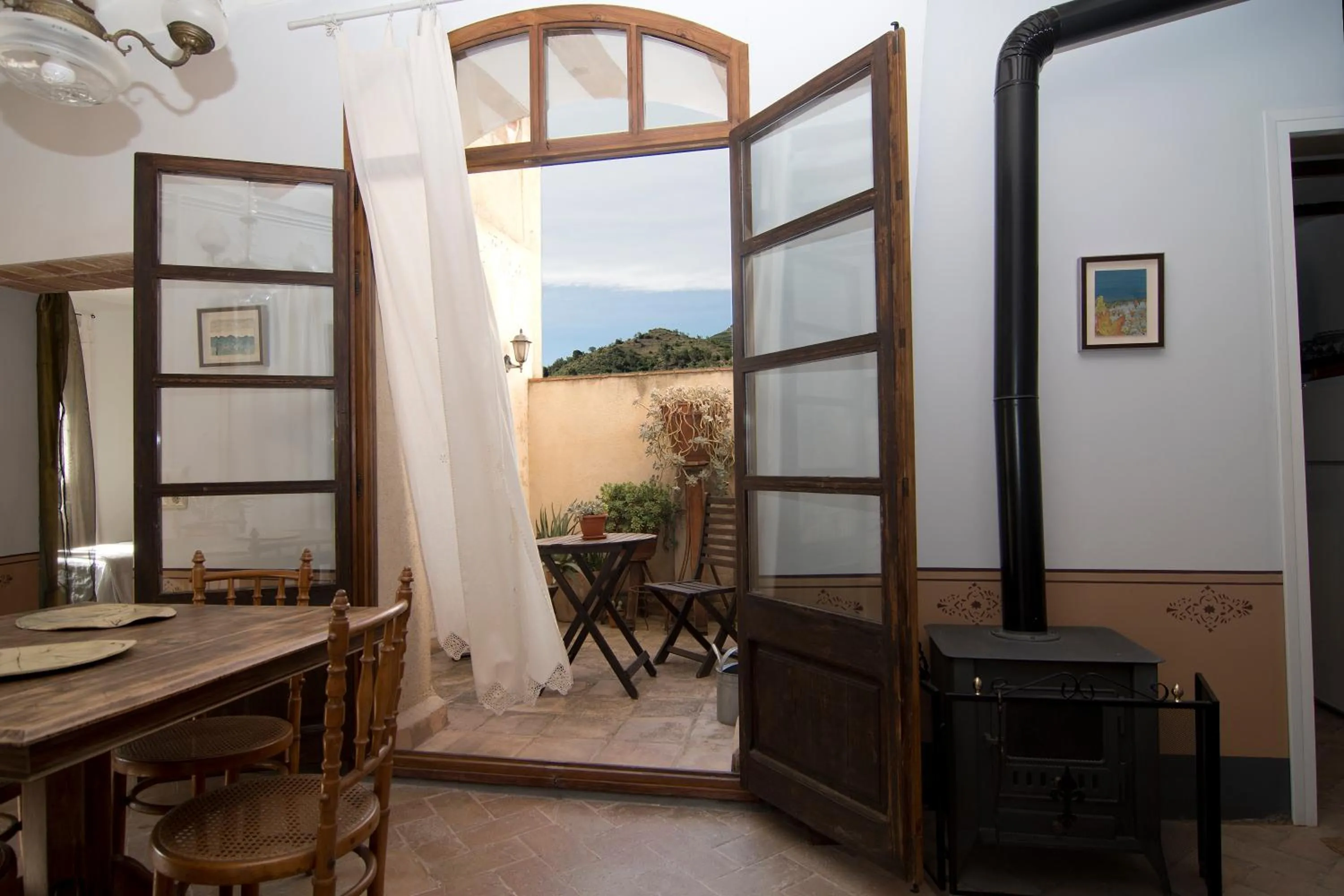 Balcony/Terrace in Cal Porrerà: Lo Molló