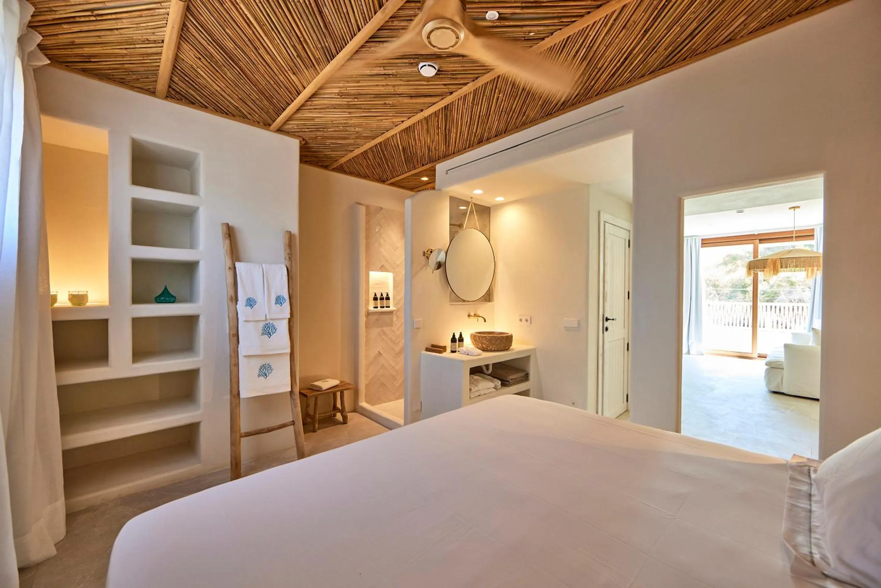 Photo of the whole room, Bed in Mar Suites Formentera by Universal Beach Hotels