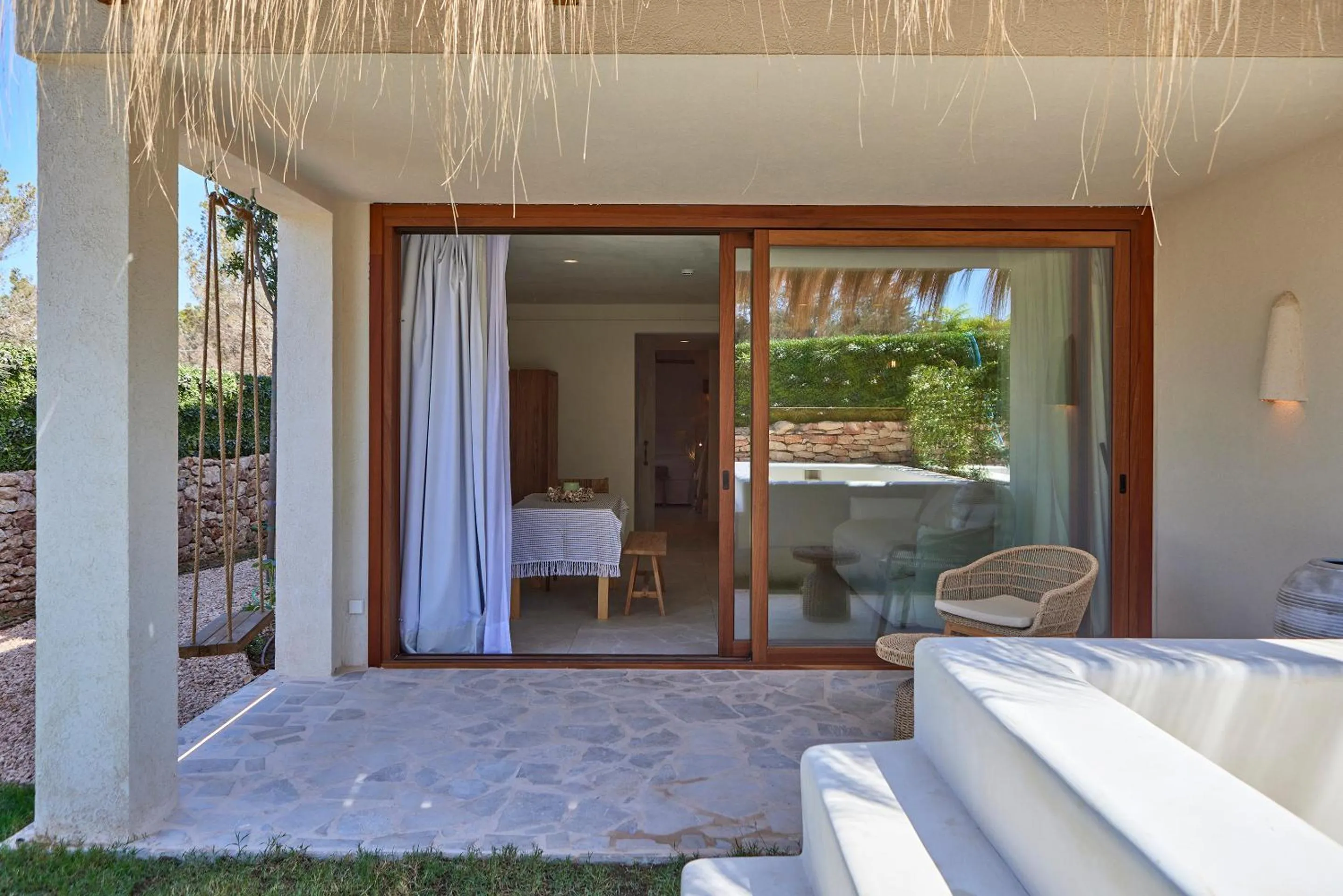 Garden view in Mar Suites Formentera by Universal Beach Hotels