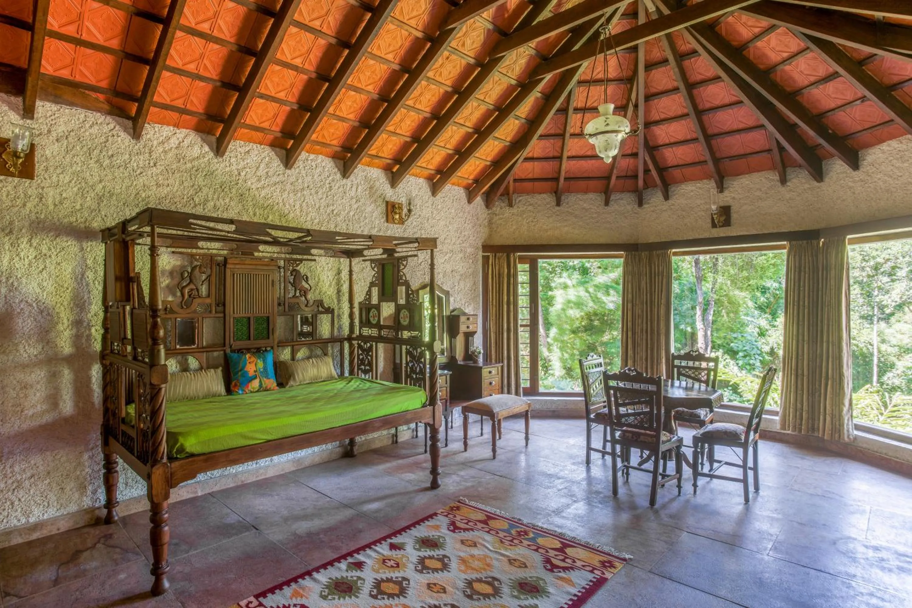 Living room in Villa Urvinkhan Resorts Chikmagalur