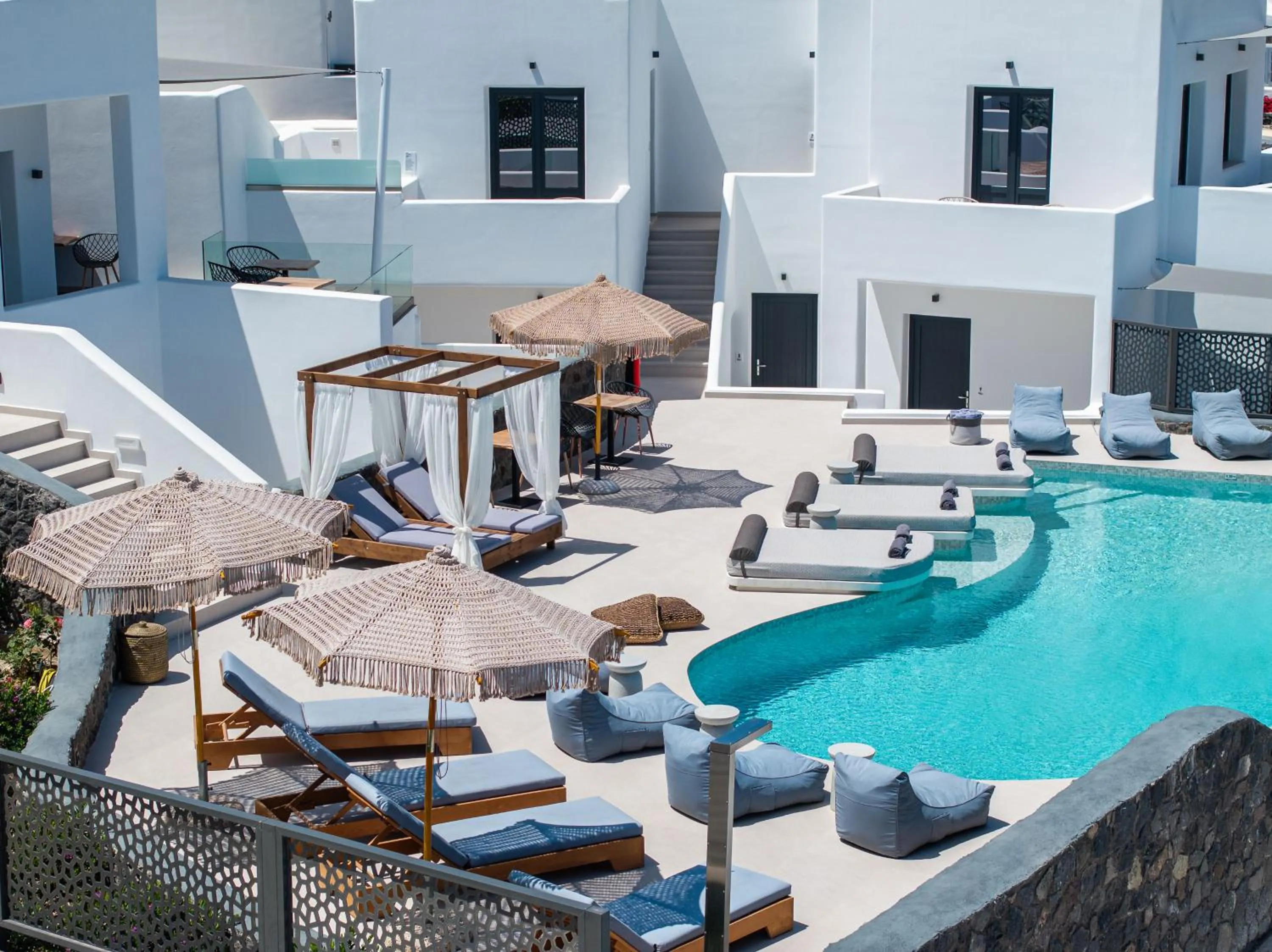 Patio in Cuore Santo Suites