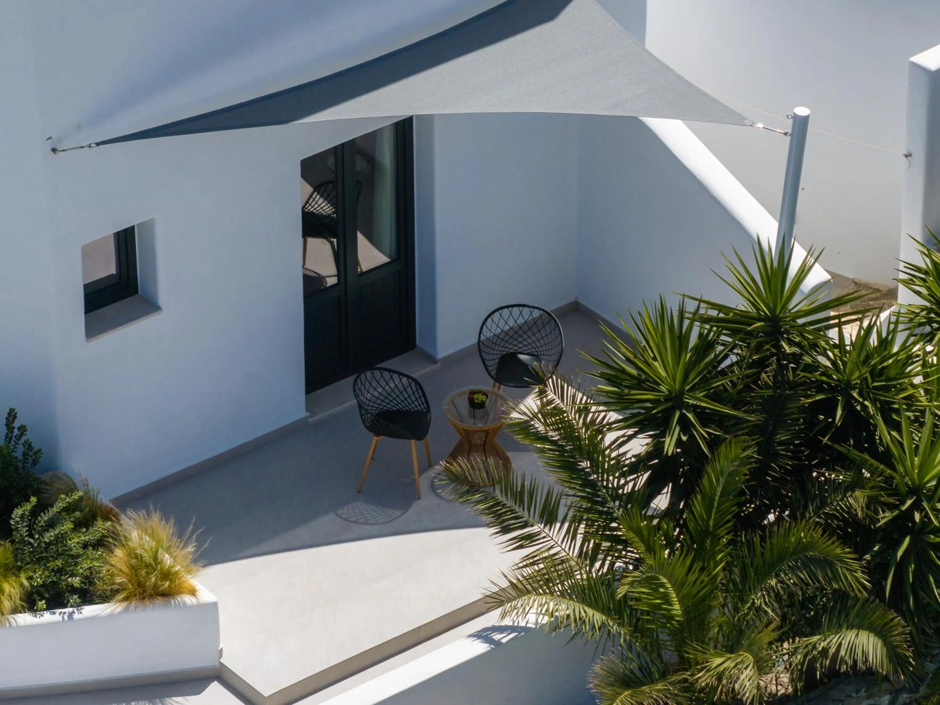 Patio in Cuore Santo Suites