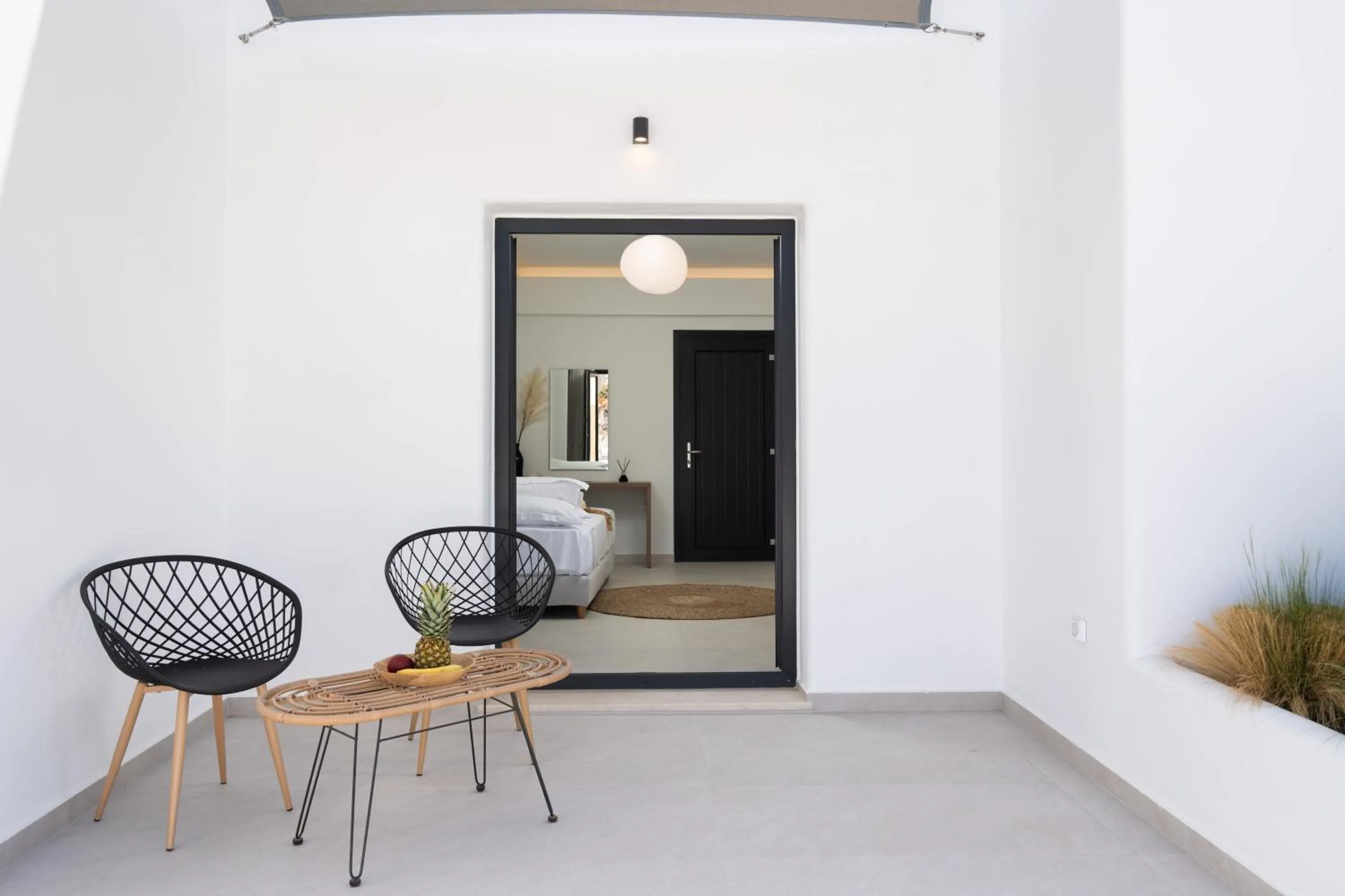 Patio in Cuore Santo Suites