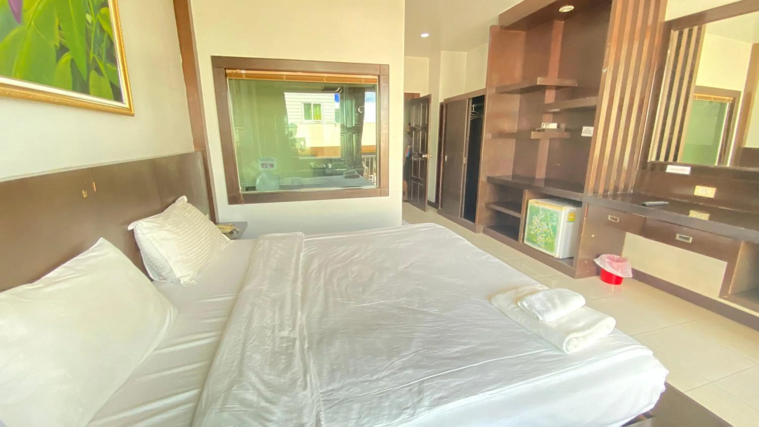 Bed in SM Patong Resort