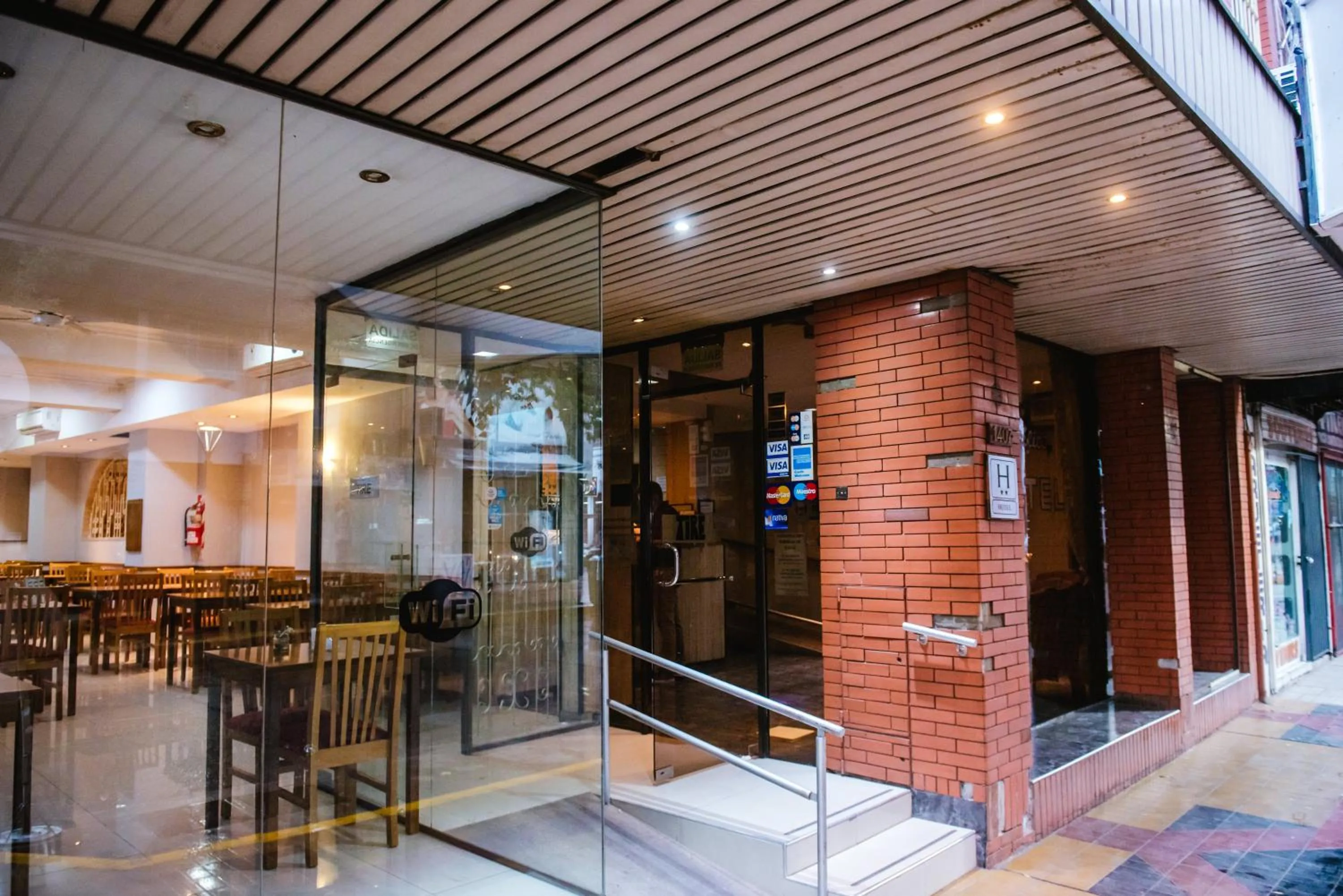 Facade/entrance in Hotel Pacífico