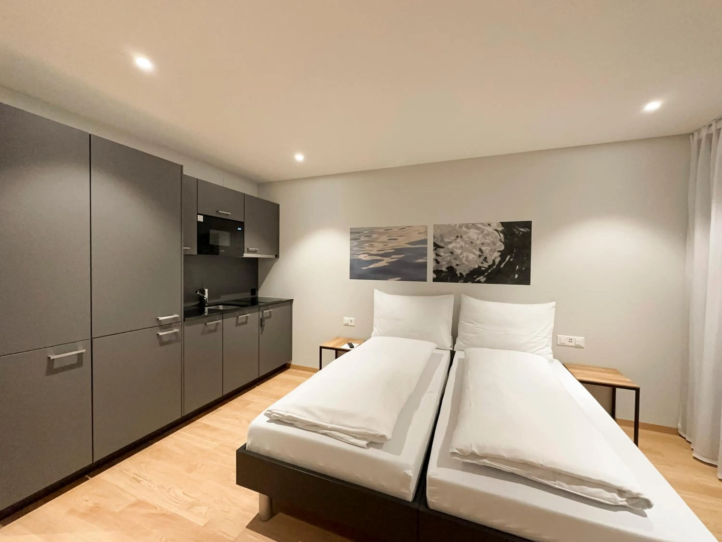 Bed in Aparthotel Beinwil am See