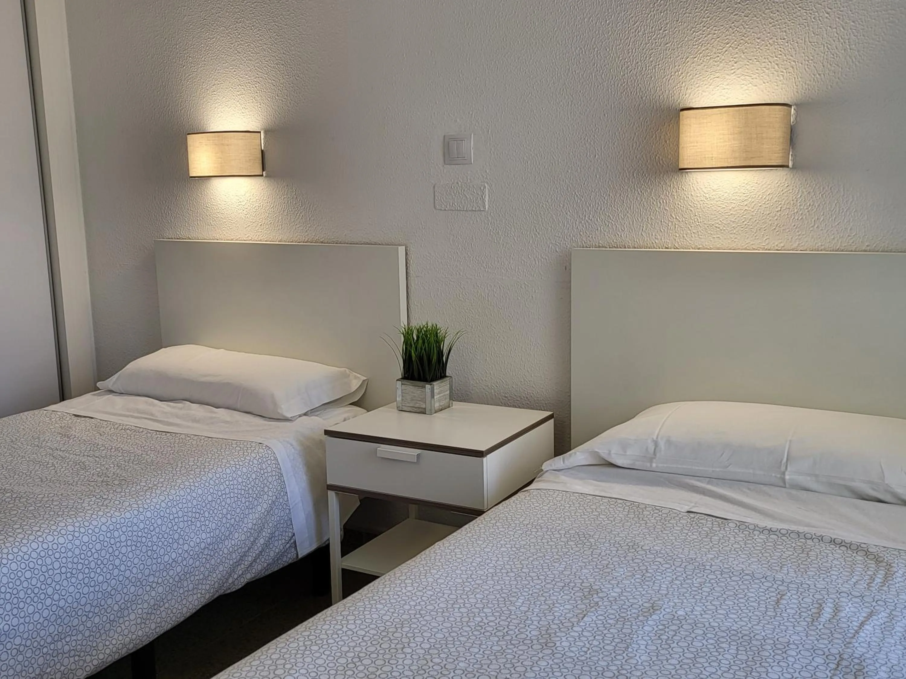 Bedroom, Bed in Las Camelias Apartments