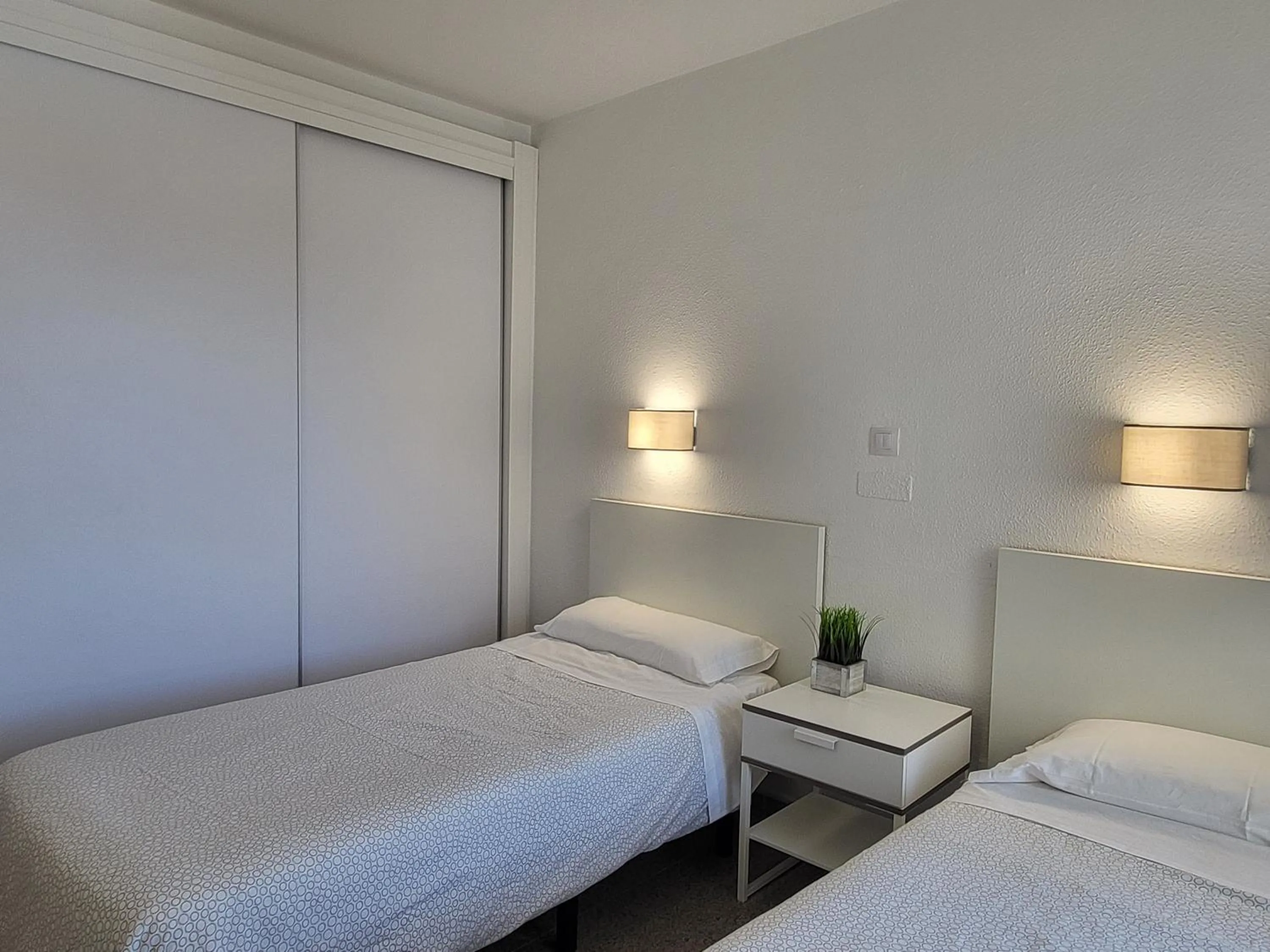 Bedroom, Bed in Las Camelias Apartments