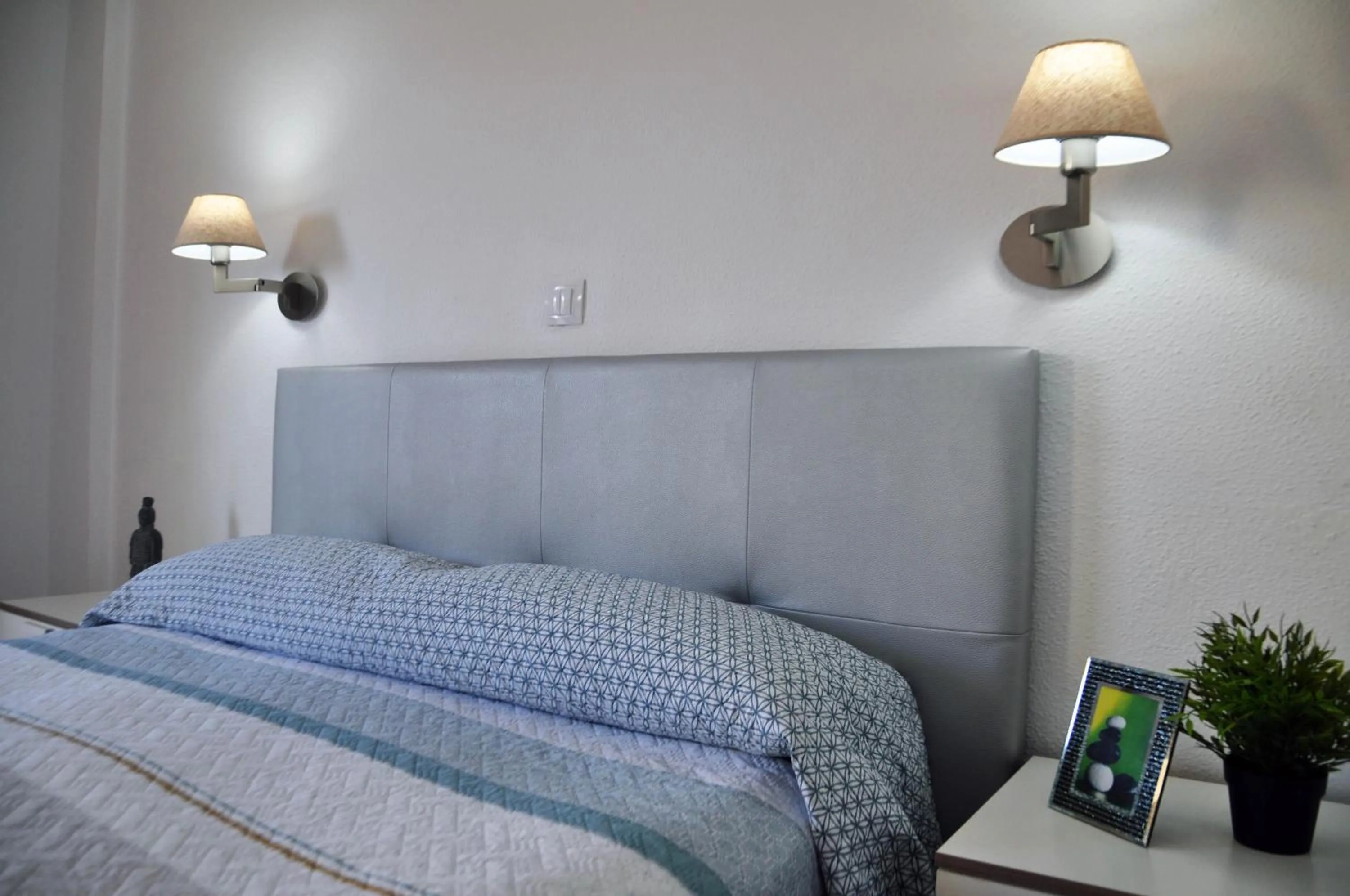 Bedroom, Bed in Las Camelias Apartments